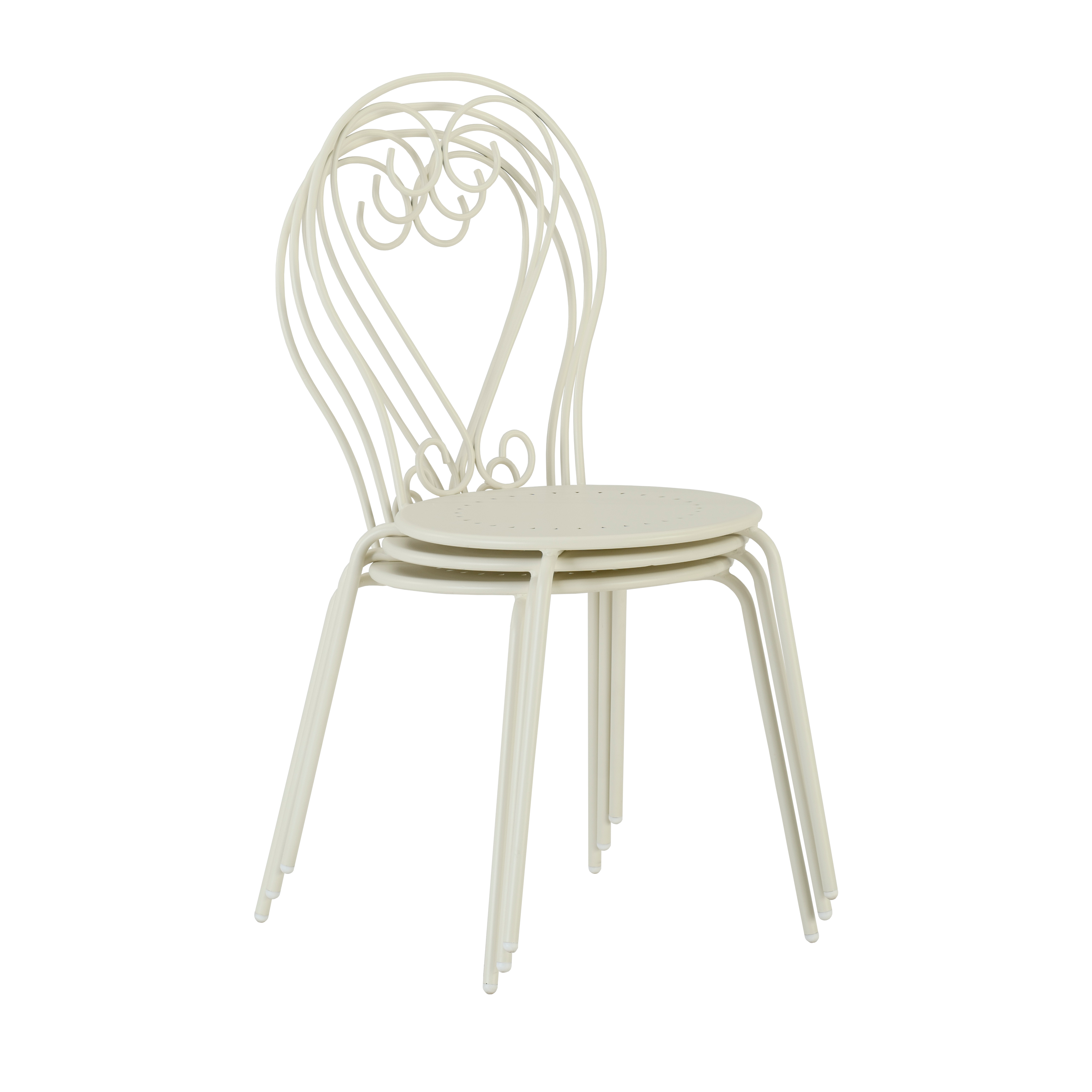 Cadeira de refeição 48x91 cm creme Naterial Romeo - 4