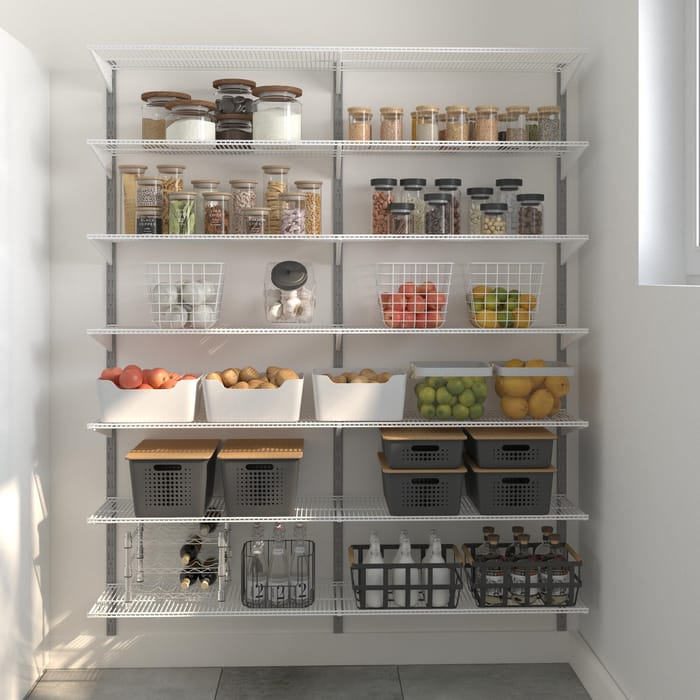 Lote lavandería triple blanco Spaceo
