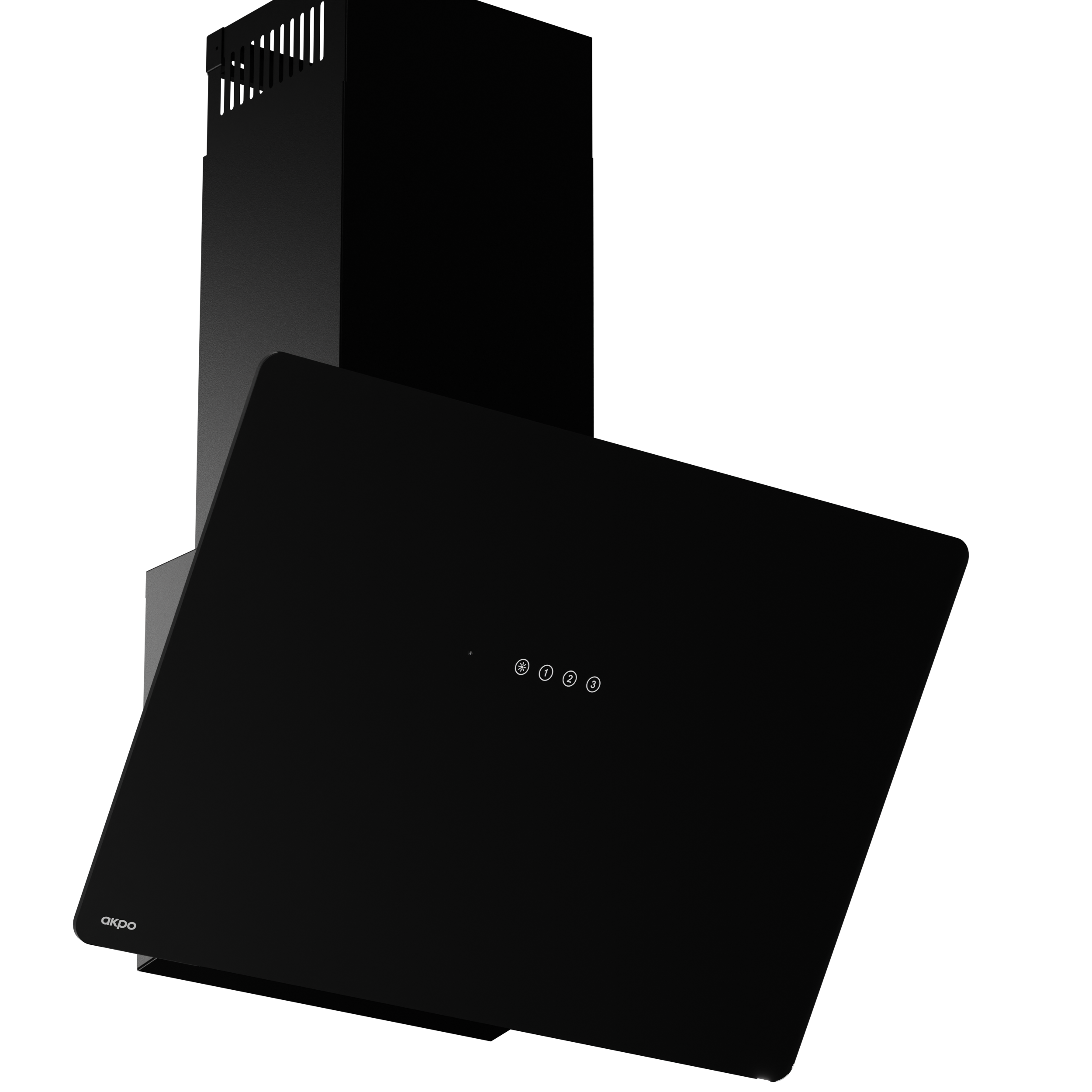 Okap kominowy WK-11 Smart 60 cm czarny Akpo