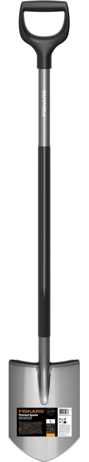 Bêche pointue acier manche ergonomique FISKARS - 7