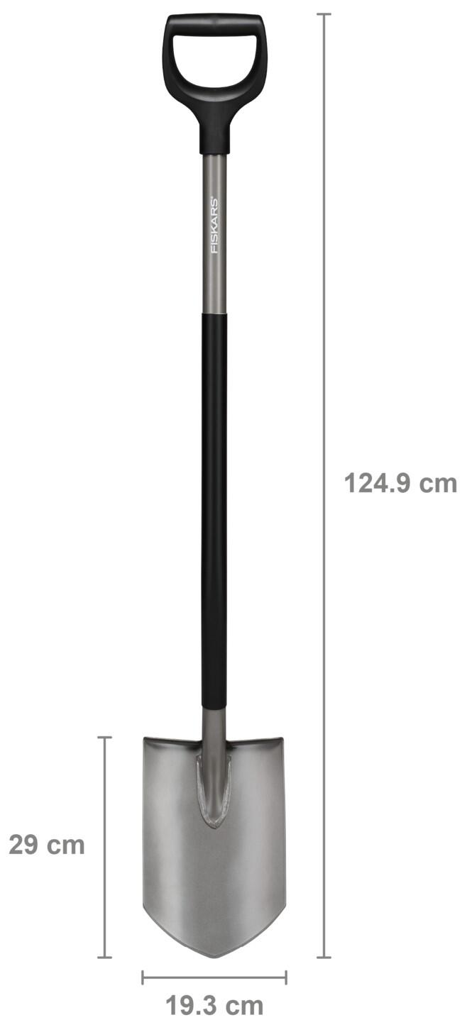 Bêche pointue acier manche ergonomique FISKARS - 4