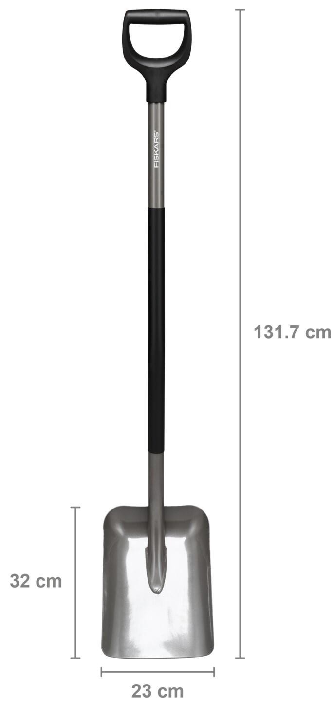 Pelle métal large manche ergonomique FISKARS - 5