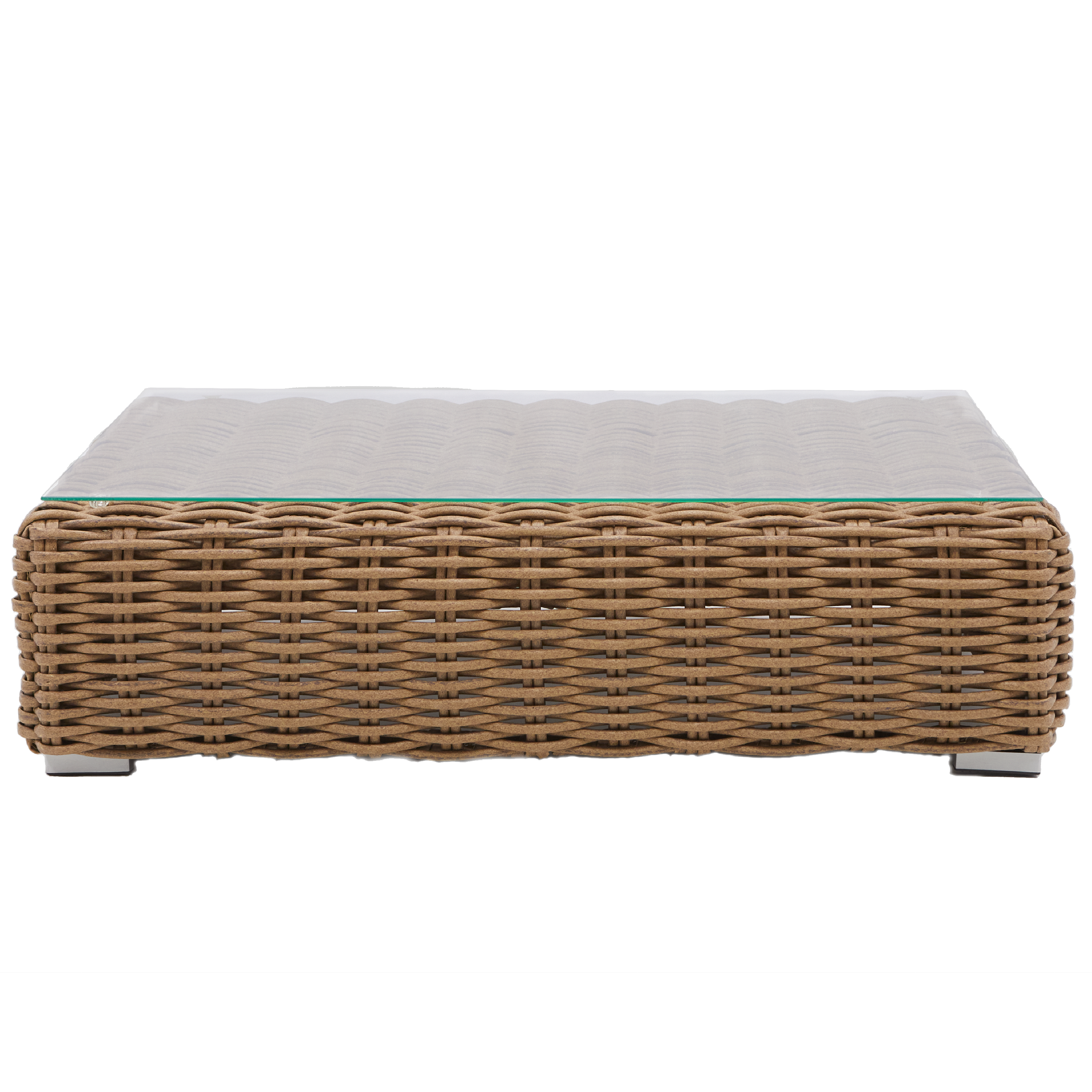 Table basse en aluminium et résine tressée Ayamo NATERIAL - 10