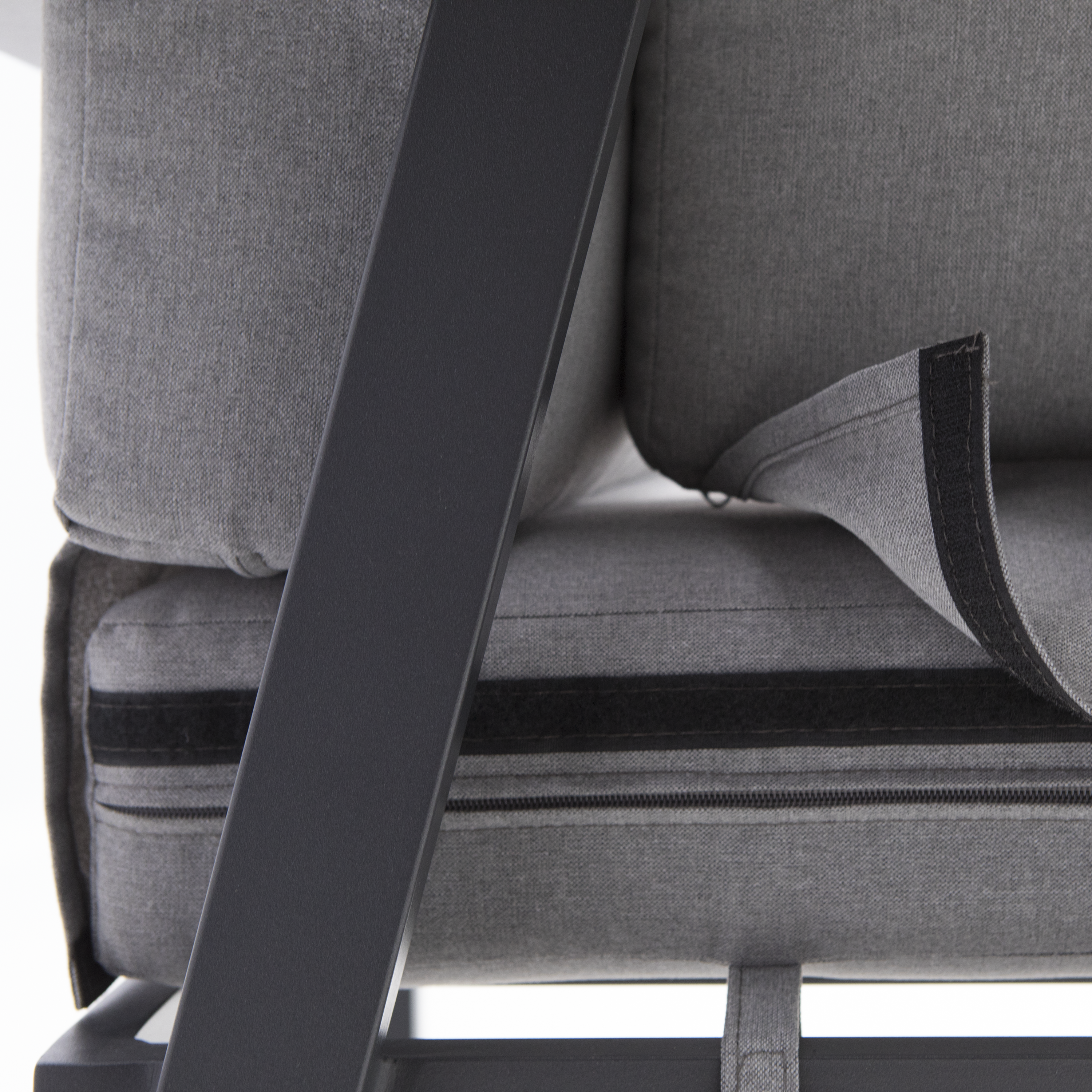 Meble ogrodowe zestaw Naxos II szare Naterial - 21