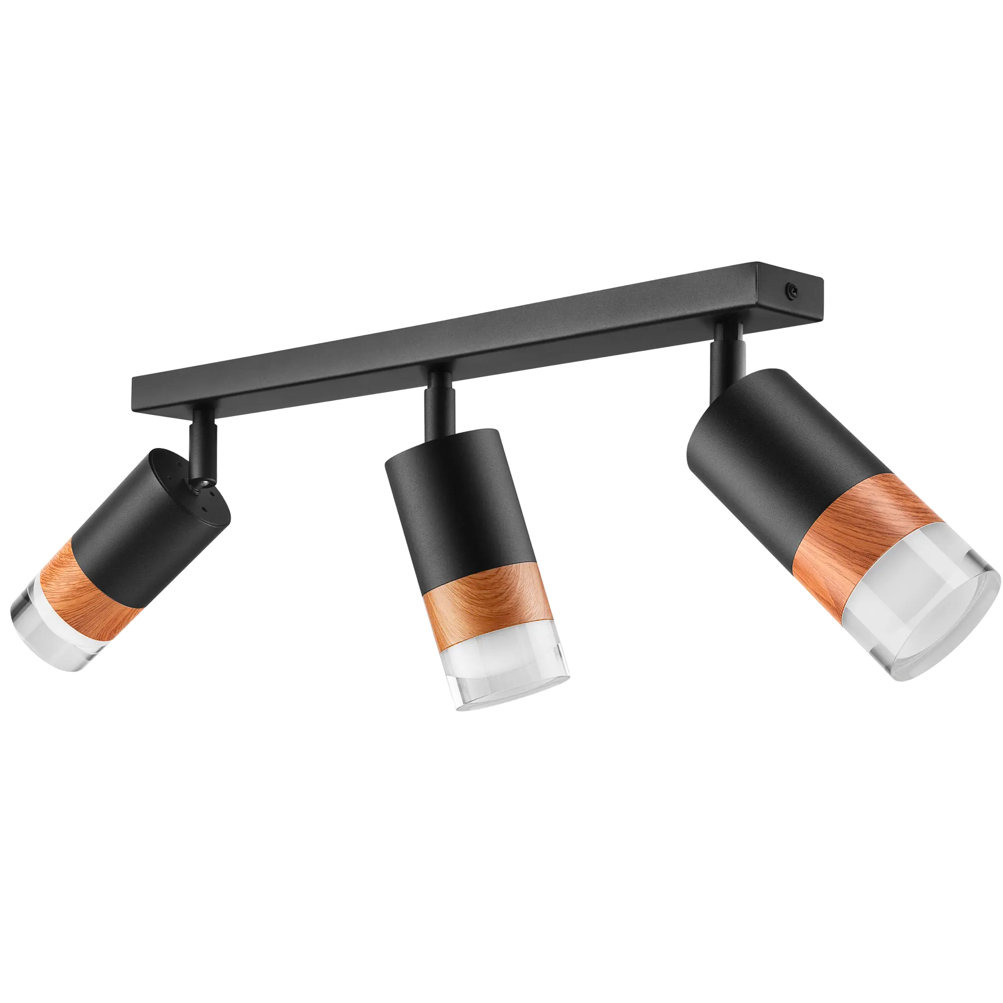 Listwa reflektorowa Aurora czarna 3 x GU10 Lamkur