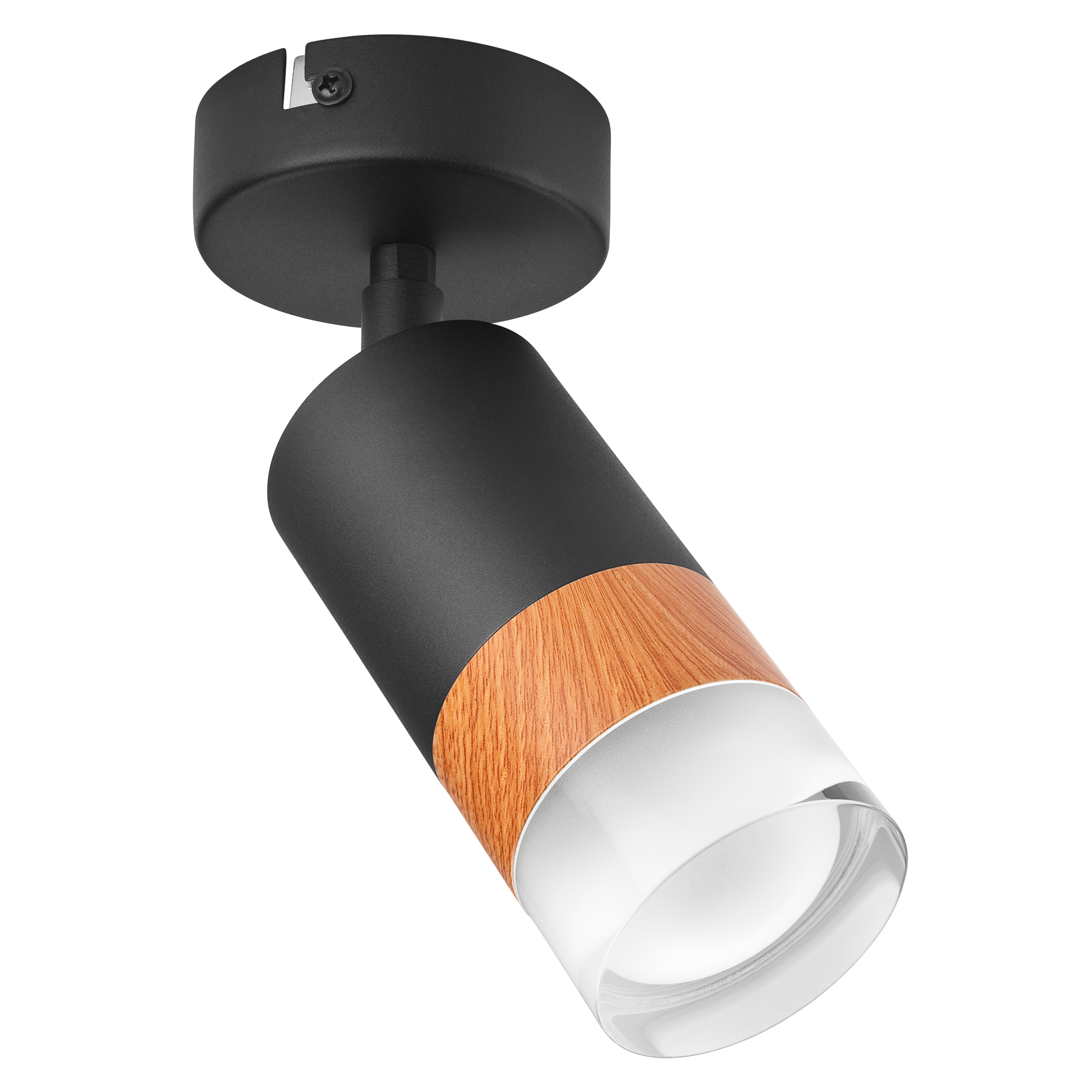 Reflektor Aurora czarny GU10 Lamkur