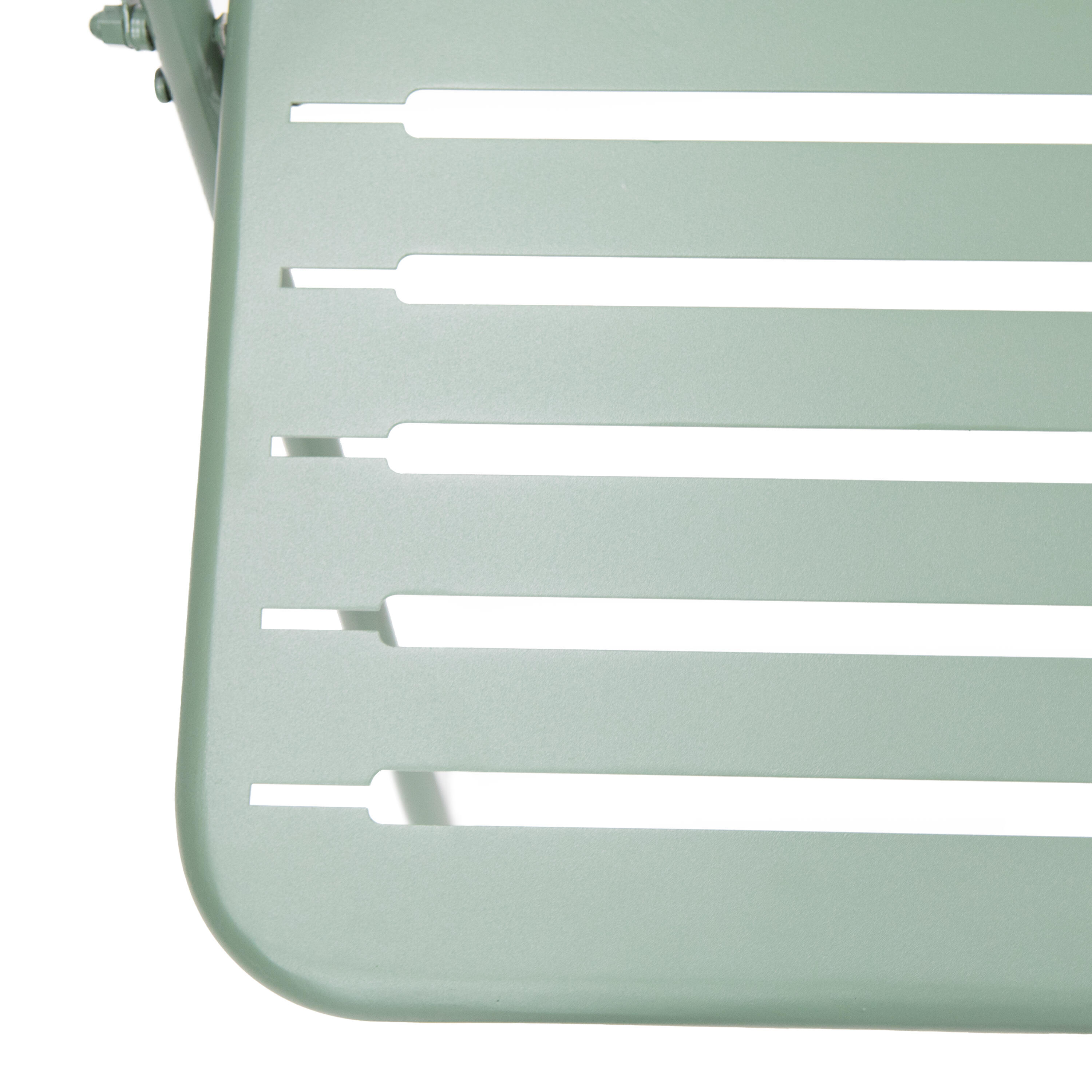 Conjunto 2 cadeiras refeição para varanda verde Cafe II - 14