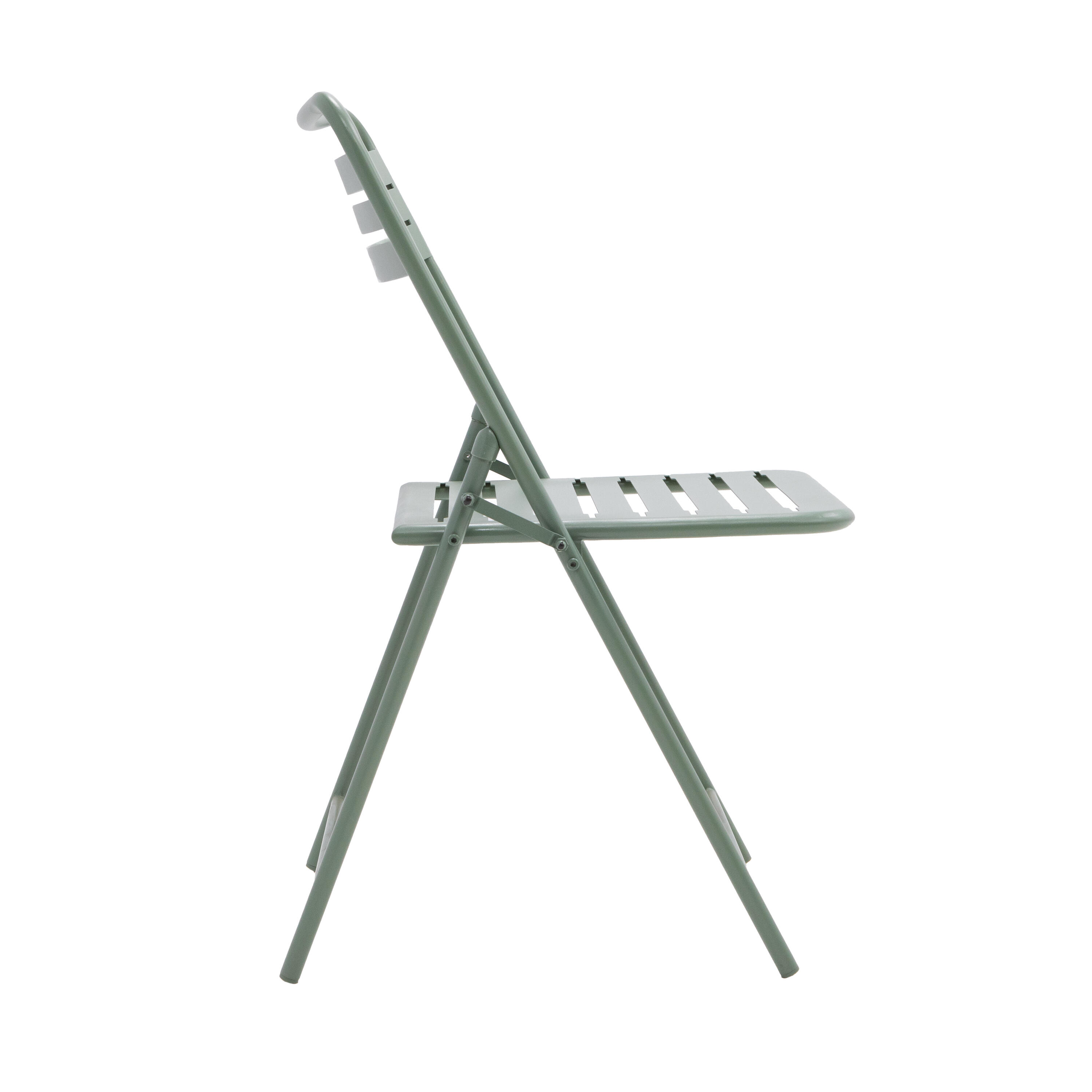 Conjunto 2 cadeiras refeição para varanda verde Cafe II - 3