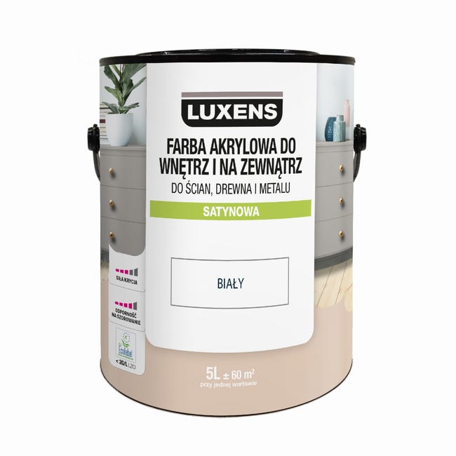 Farba wewnętrzna 125330 Biały LUXENS