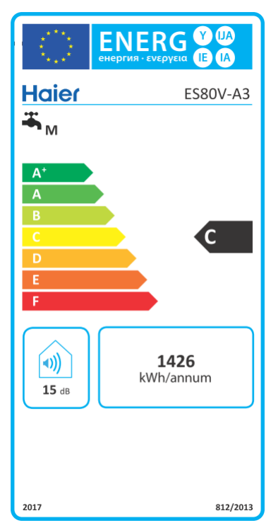 Termoacumulador inteligente mural ES80V-A3 EU 80L Haier - 2