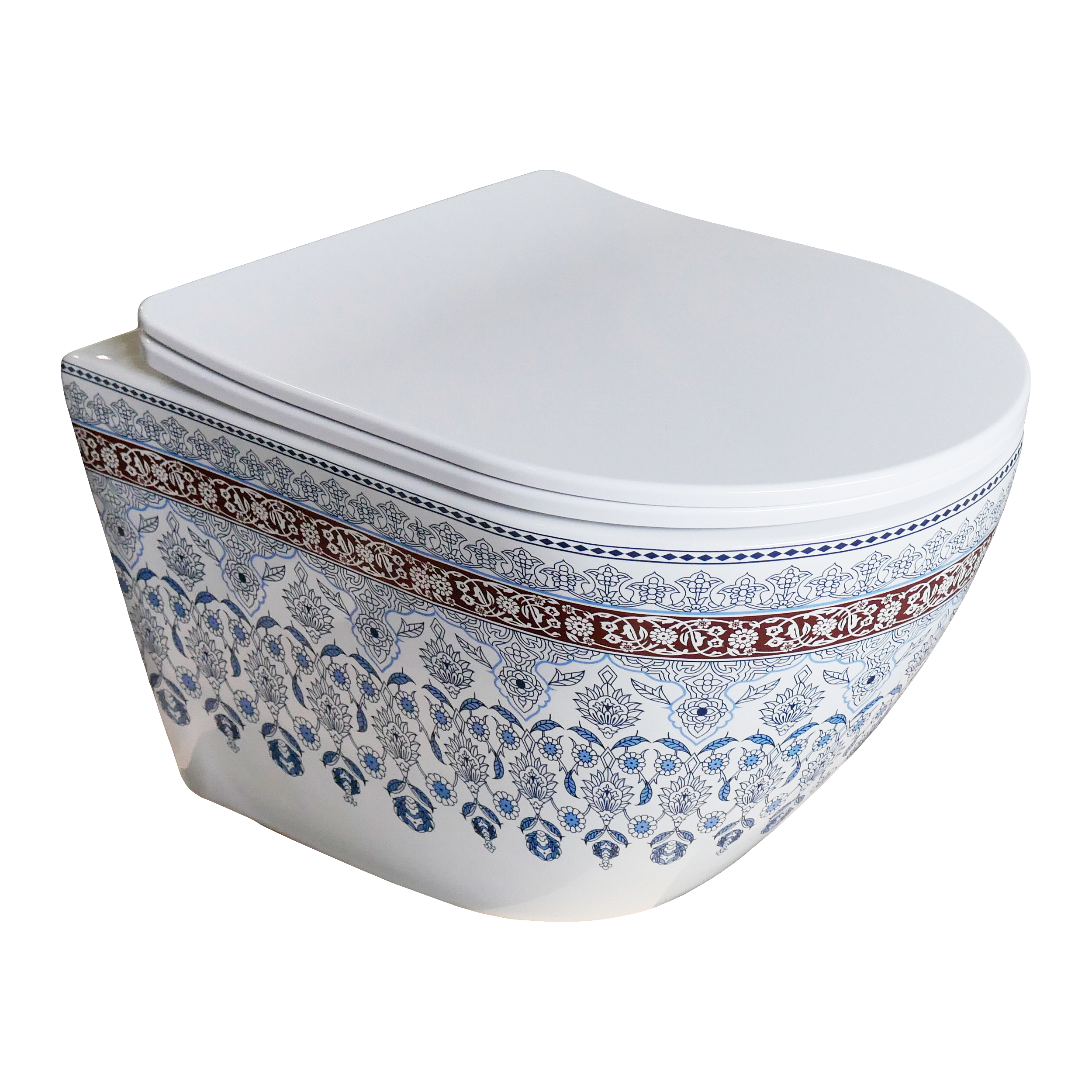 Miska WC wisząca Alice Folklor Domino