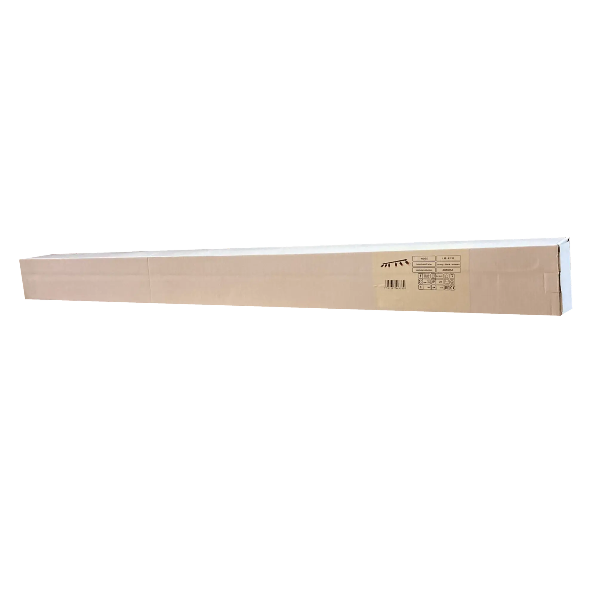 Listwa reflektorowa Aurora czarna 6 x GU10 Lamkur - 8