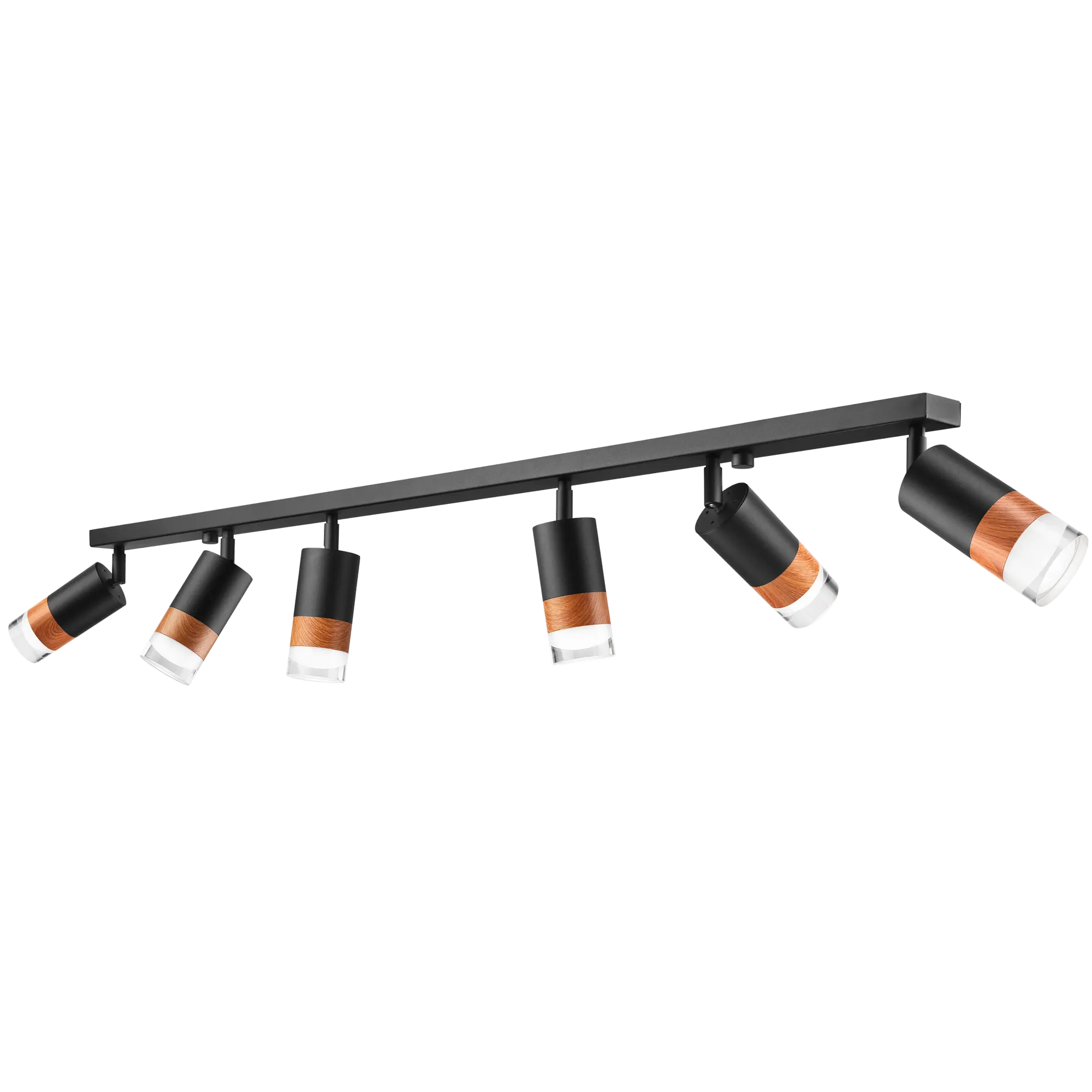 Listwa reflektorowa Aurora czarna 6 x GU10 Lamkur - 4