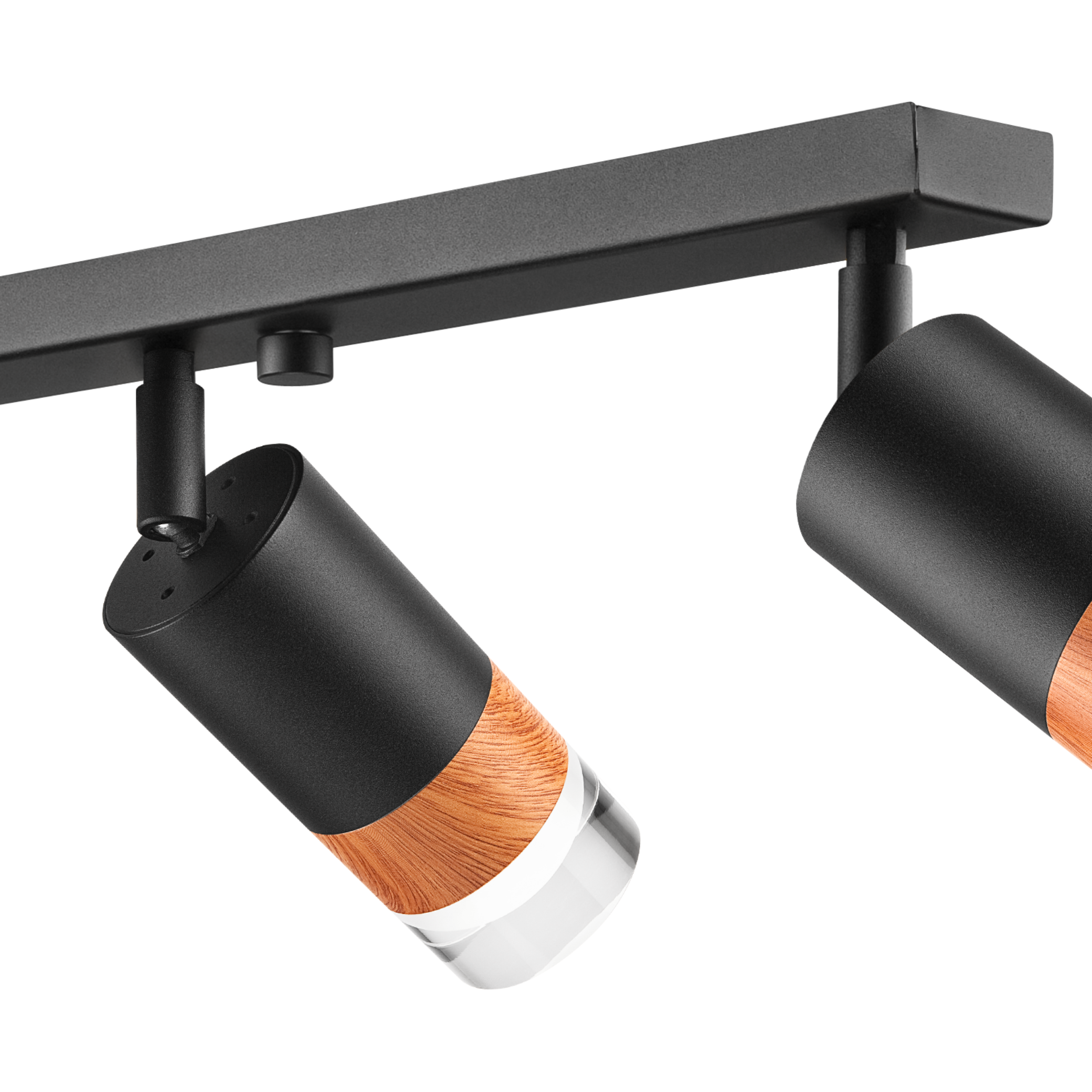 Listwa reflektorowa Aurora czarna 4 x GU10 Lamkur - 6