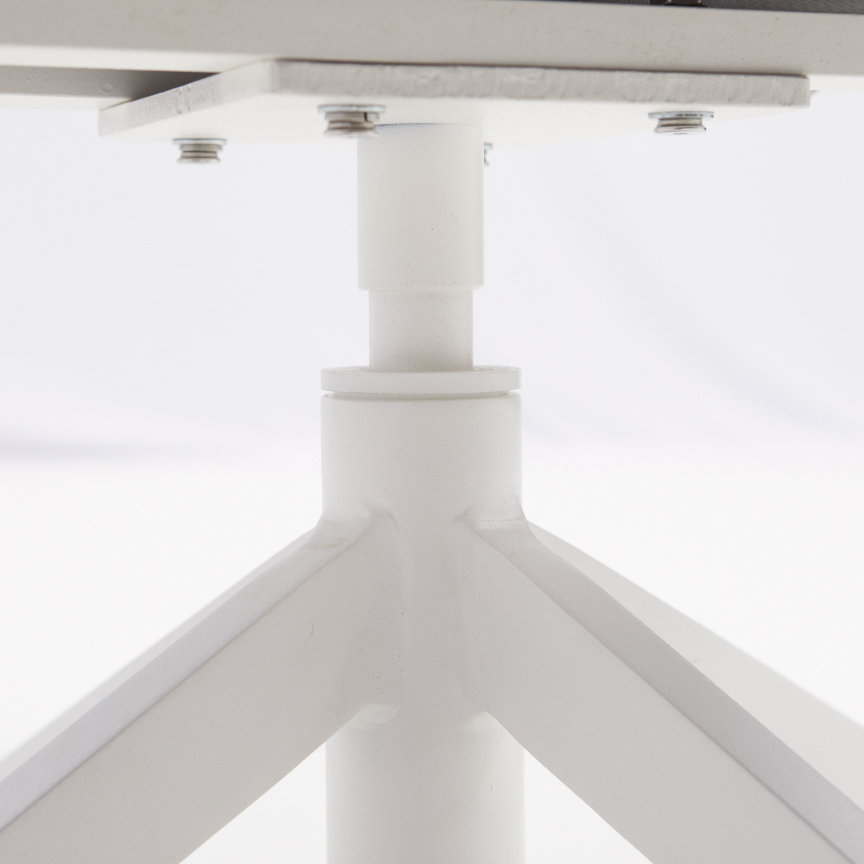 Fauteuil haut ajustable blanc et gris Neptune NATERIAL - 10