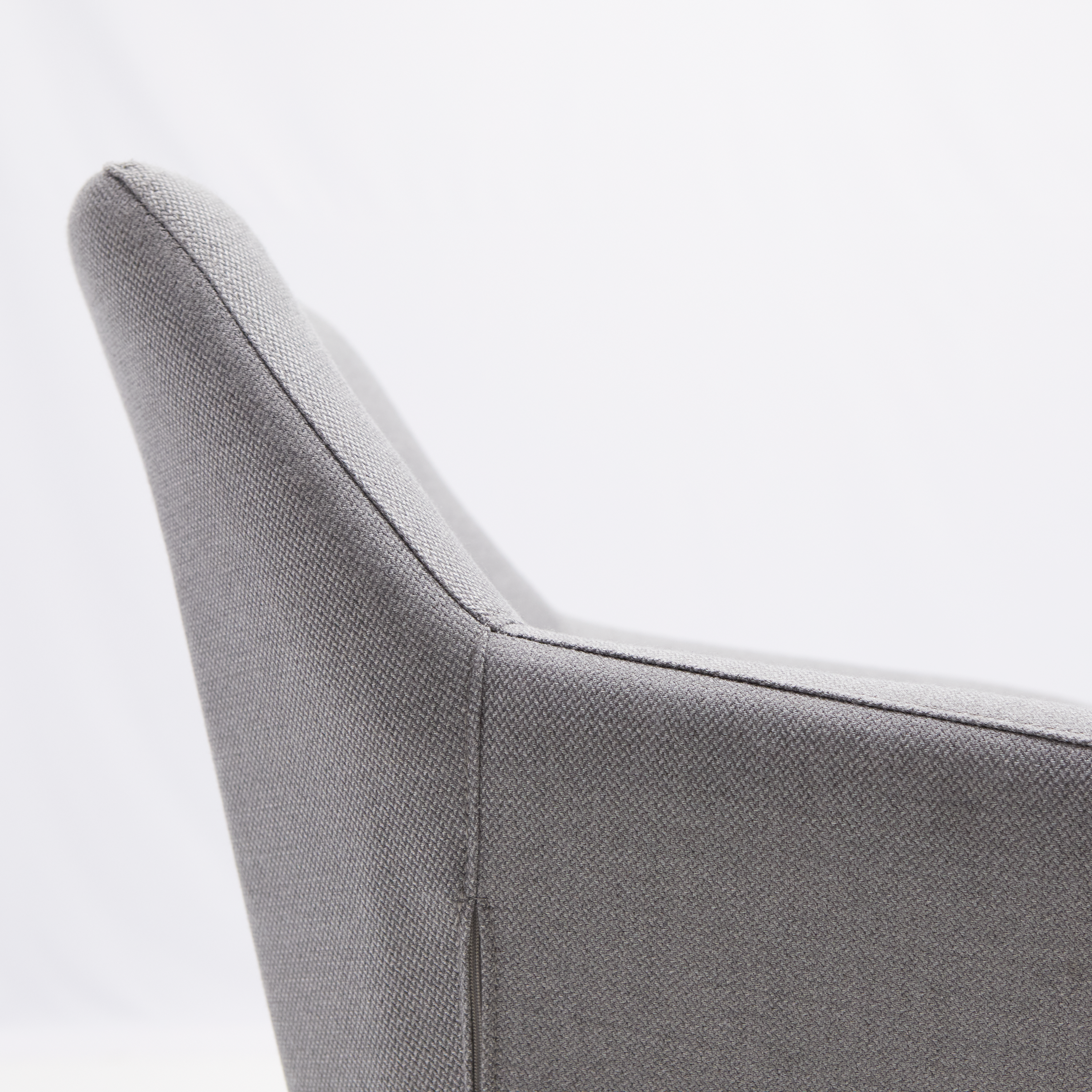 Fauteuil haut ajustable blanc et gris Neptune NATERIAL - 8