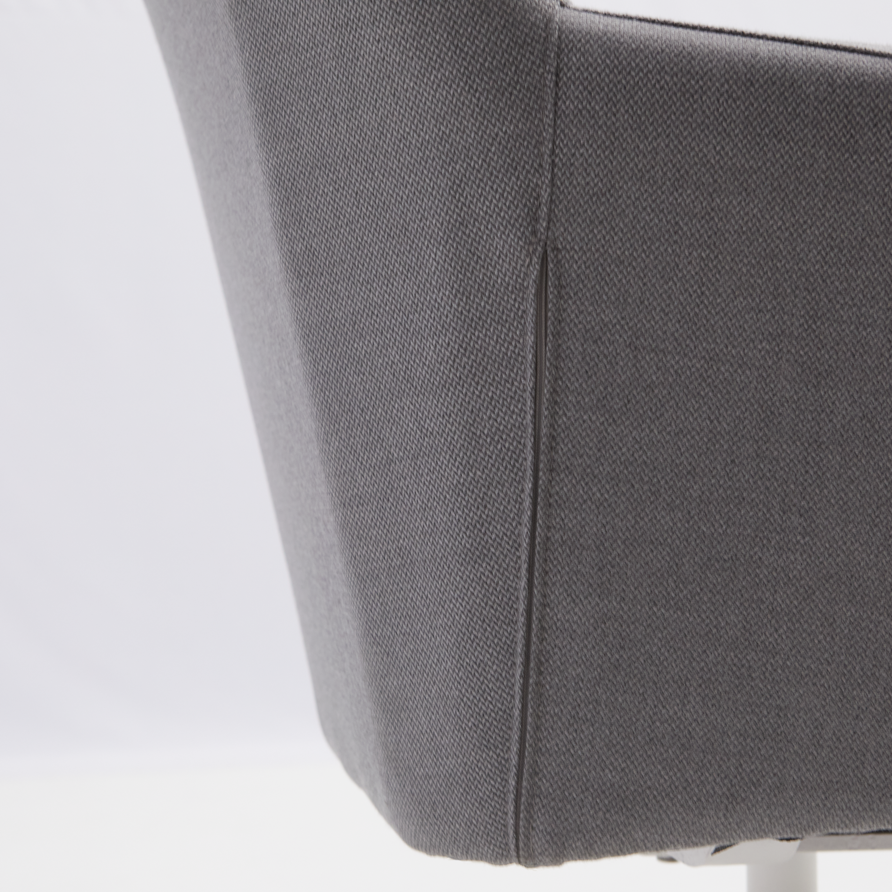 Fauteuil haut ajustable blanc et gris Neptune NATERIAL - 7