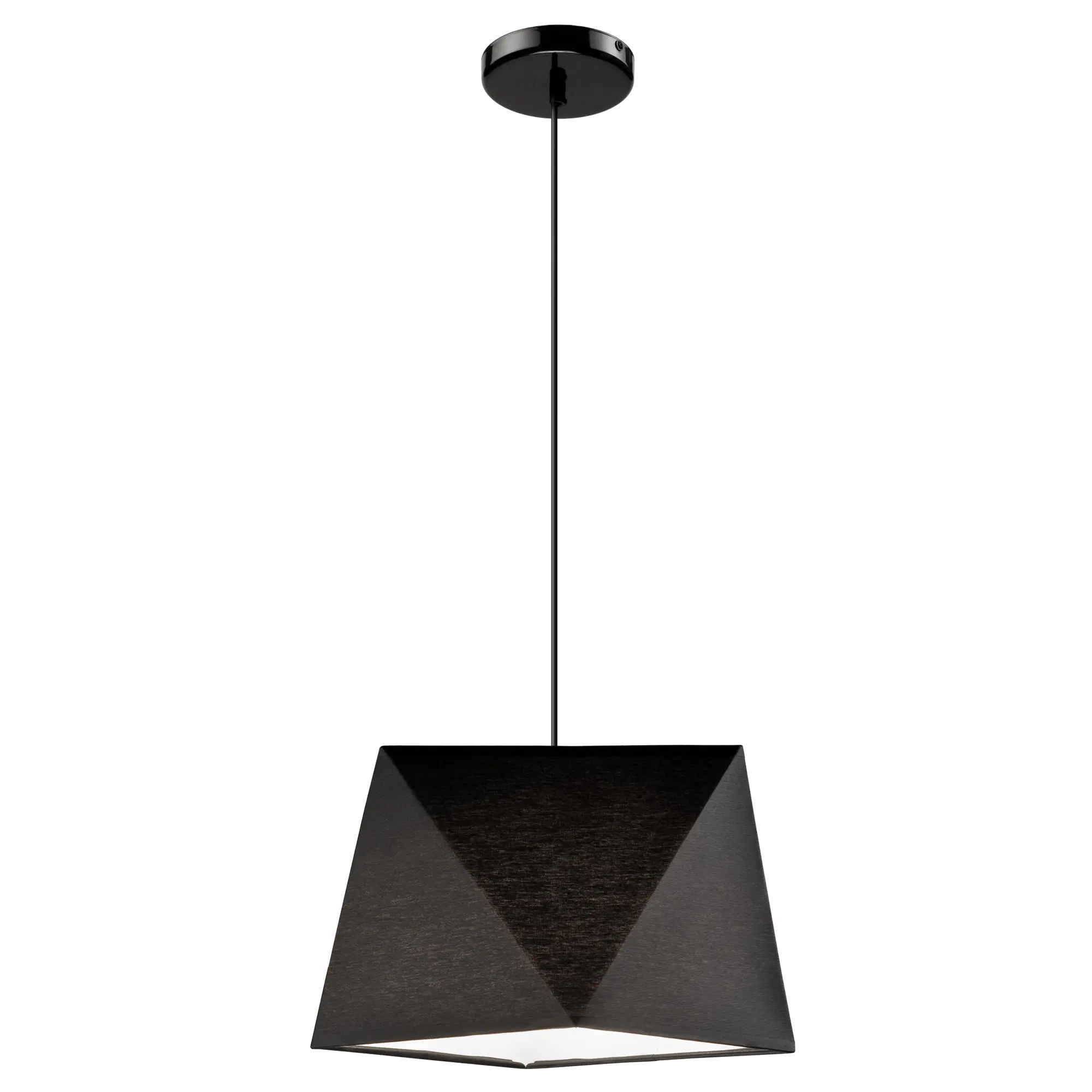Lampa wisząca Carla czarna E27 Lamkur