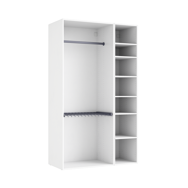 Dressing SPACEO Evo'M blanc H.204.8 x l.120 x P.54 cm