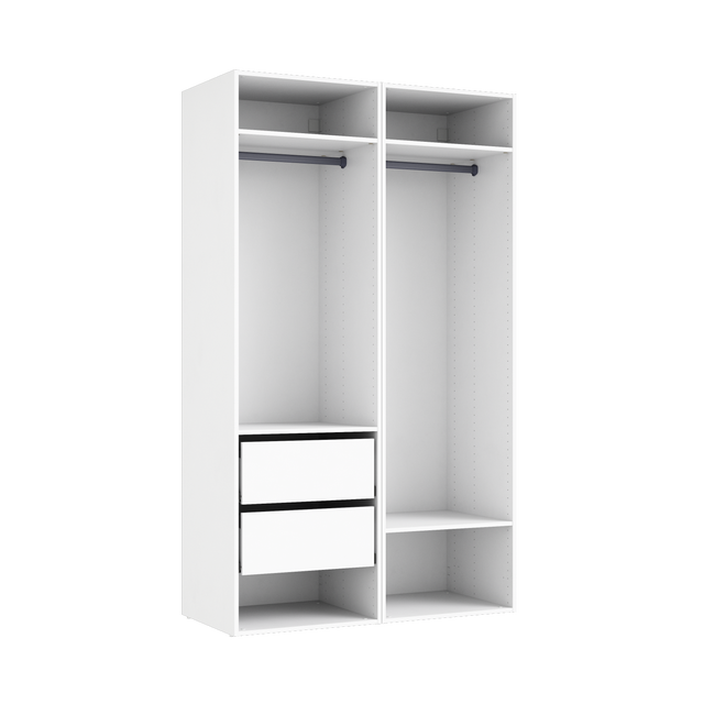 Dressing SPACEO Evo'M blanc H.204.8 x l.120 x P.54 cm