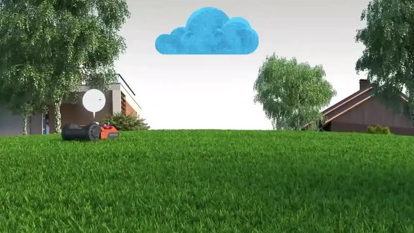 Robot tondeuse connecté WORX LANDROID PLUS  - Jusqu'à 800m² - WR148E - 13