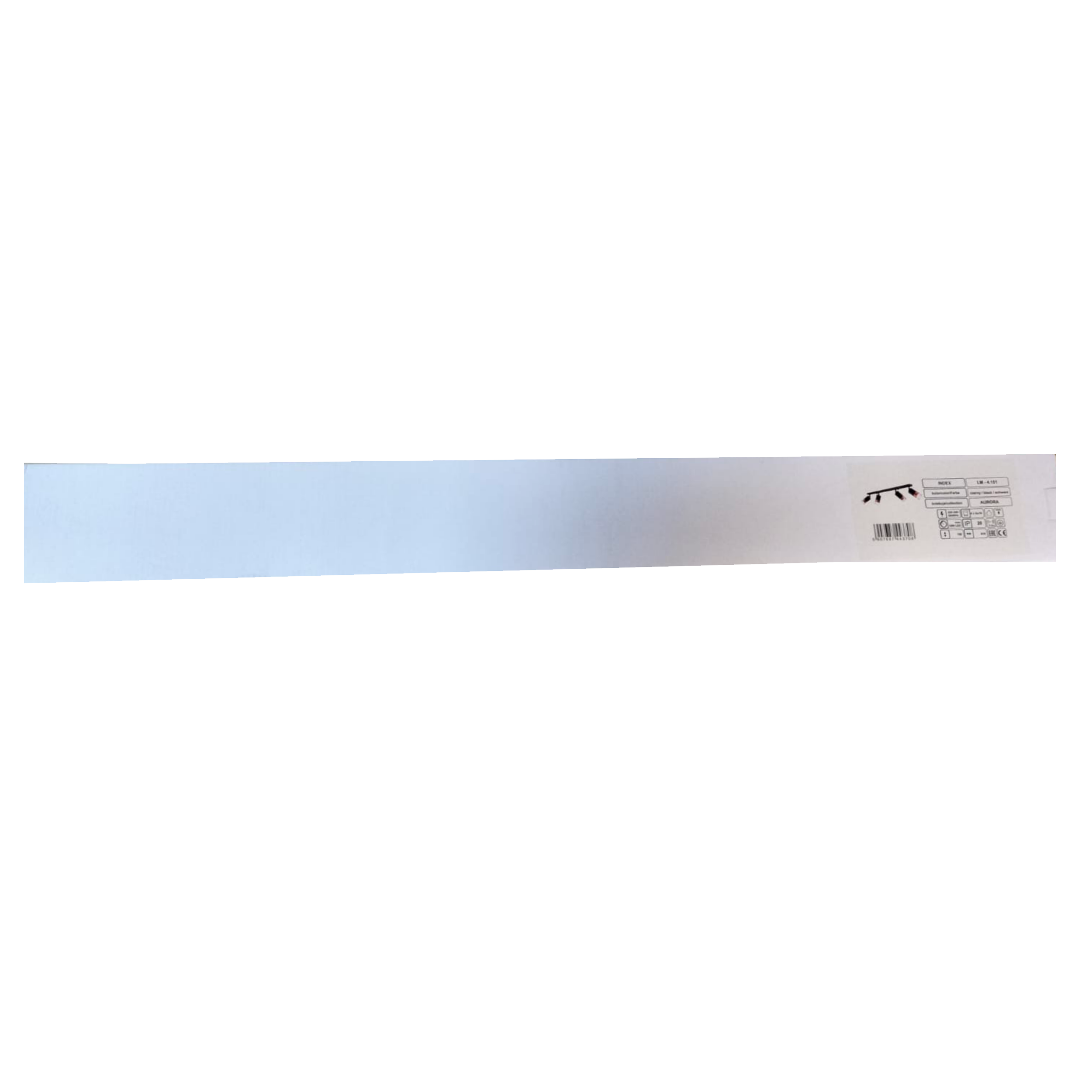 Listwa reflektorowa Aurora czarna 4 x GU10 Lamkur - 7