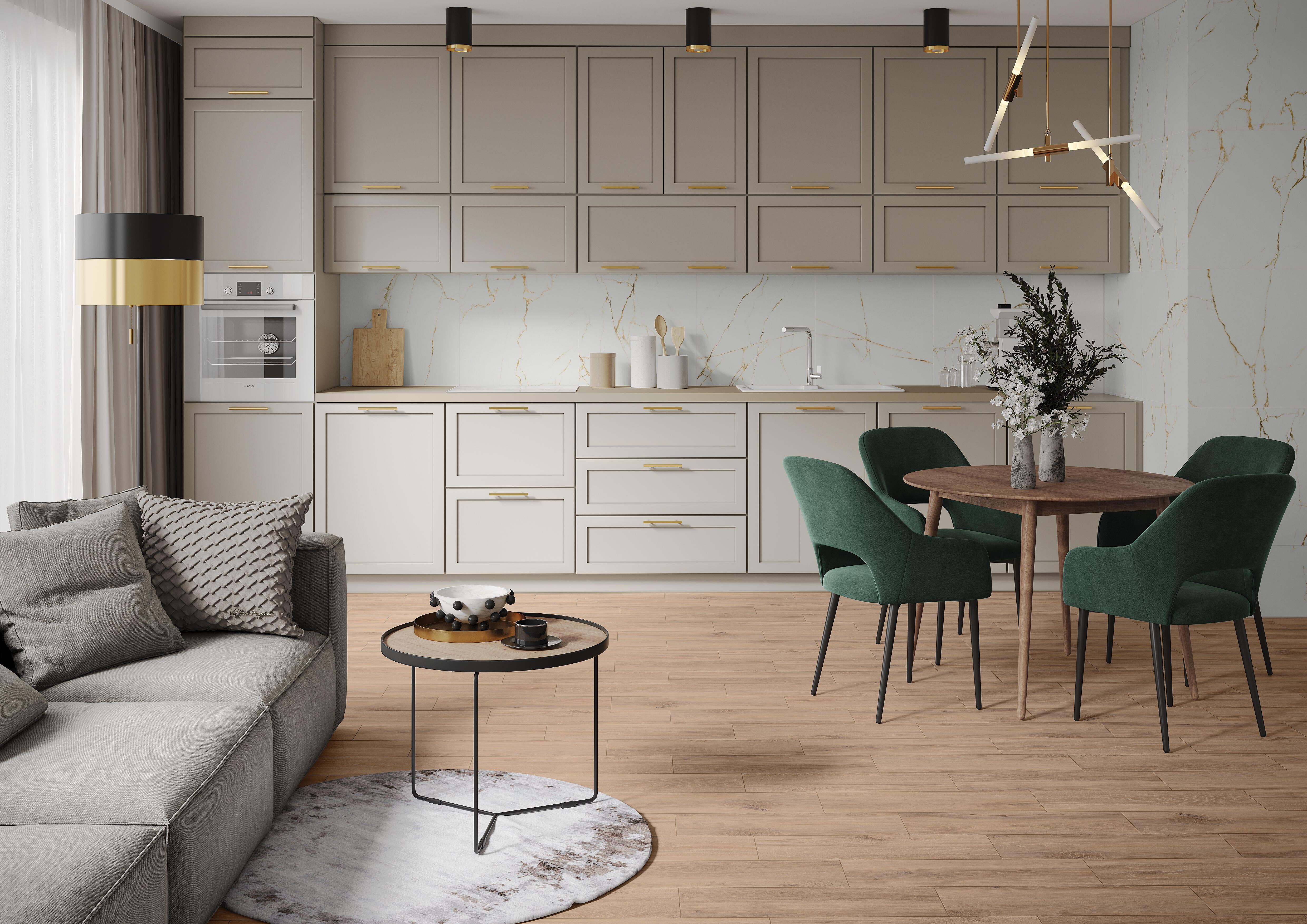 Gres szkliwiony Feelwood Mist 17.5x60 Artens - 3