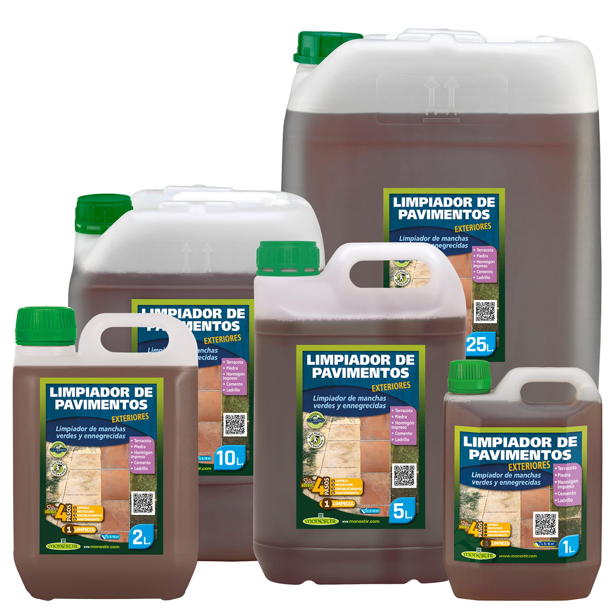 Limpiador de pavimentos exteriores MONESTIR 1l - 4