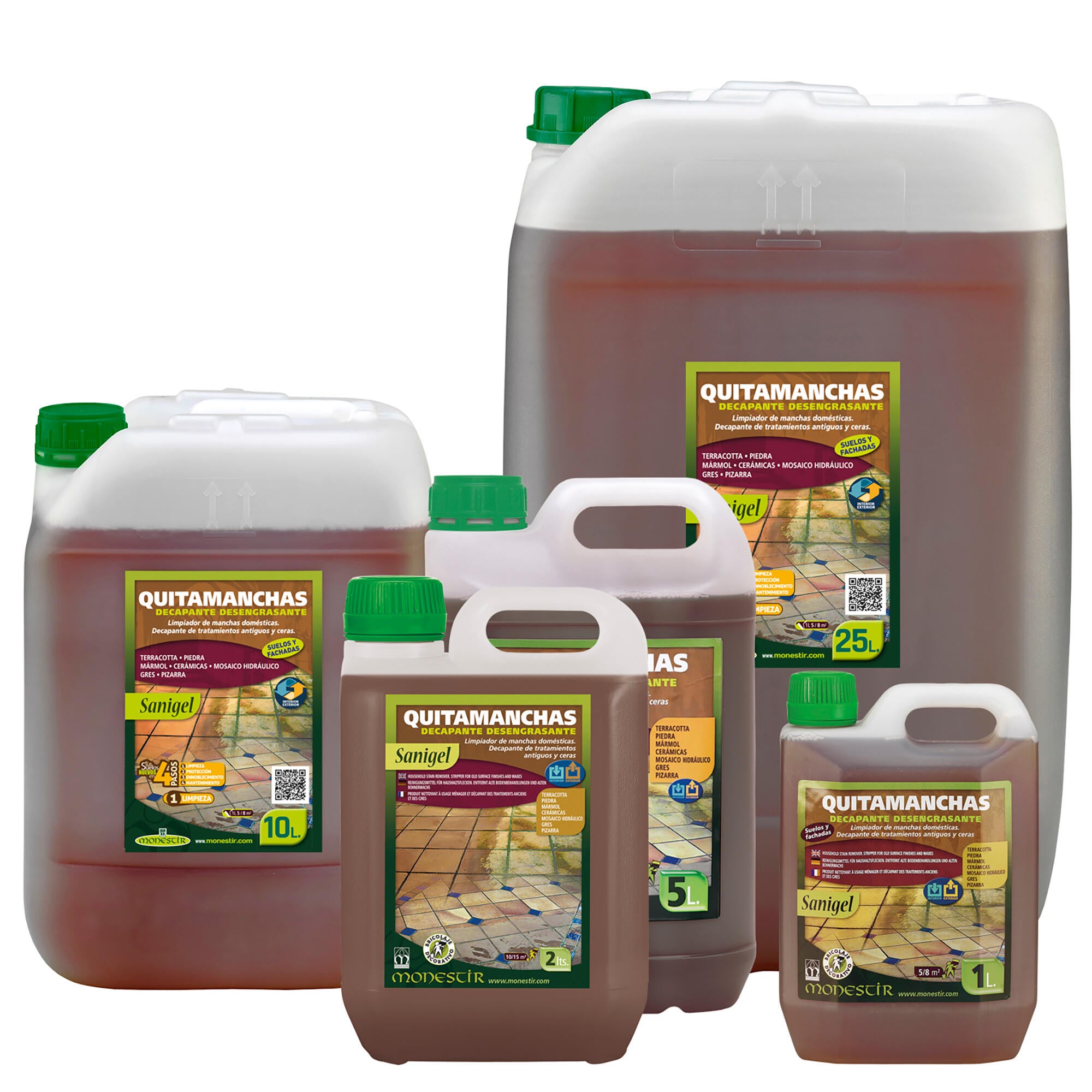 Sanigel remove manchas chão 1 L Monestir - 9