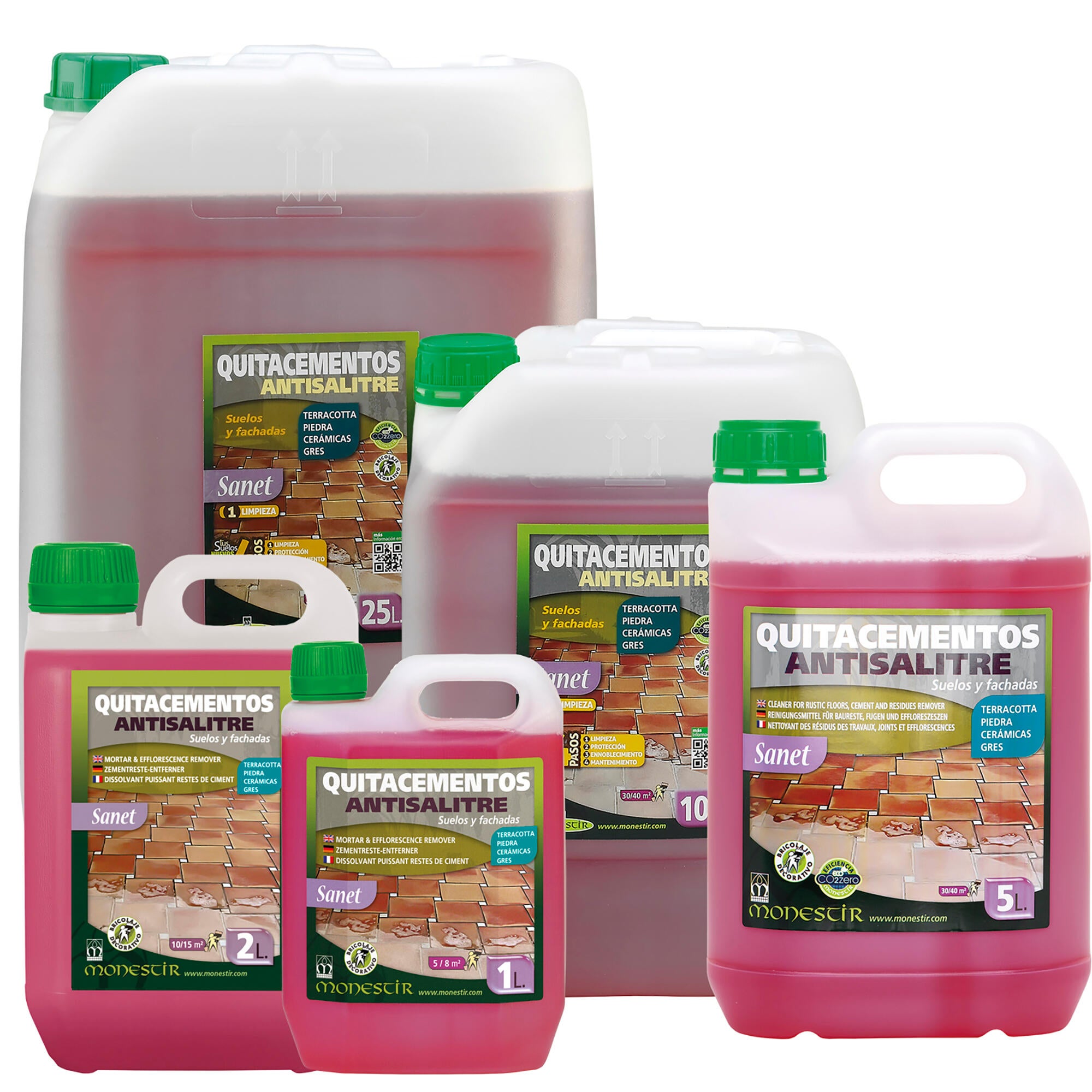 Sanet quitacementos antisalitre MONESTIR 1l - 4