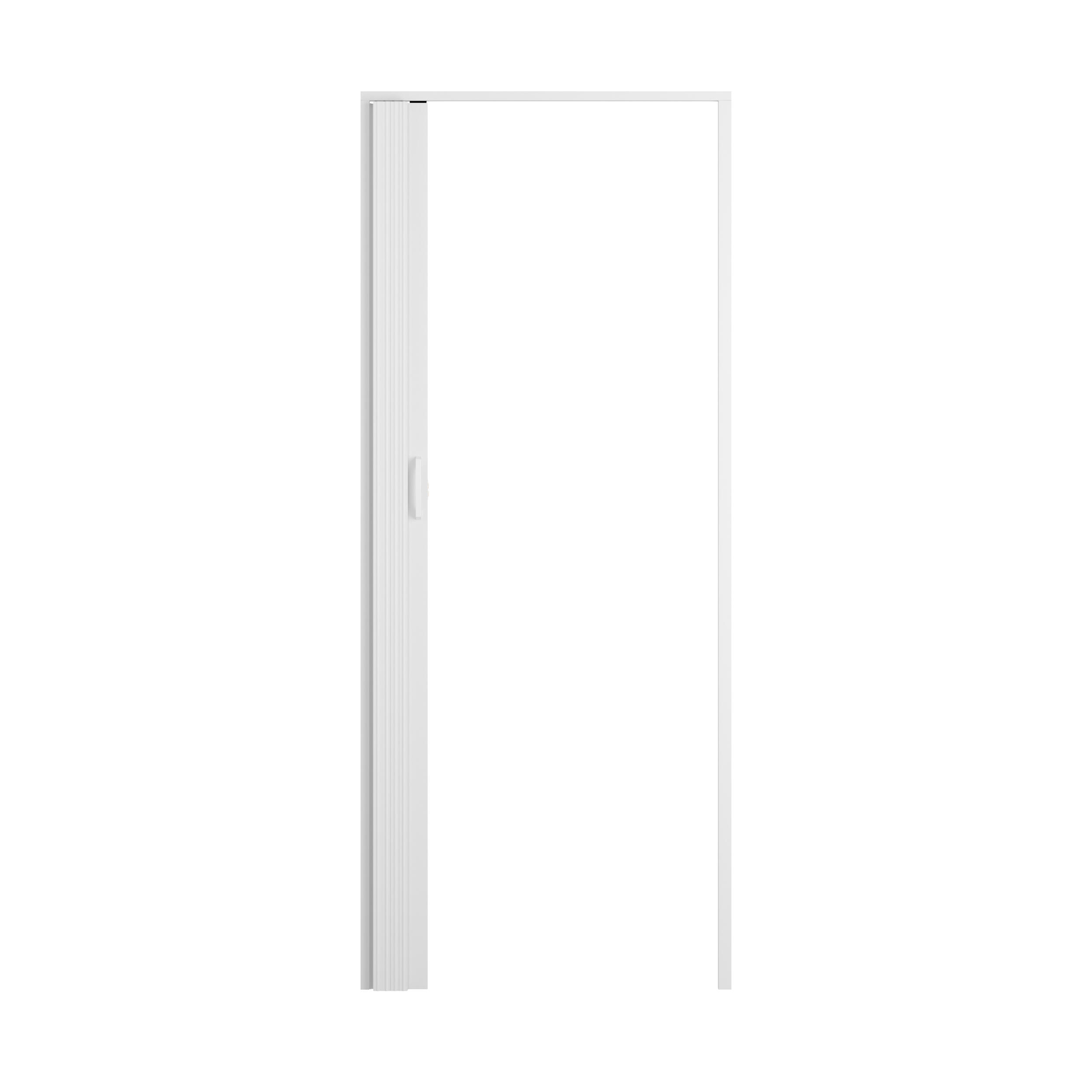 Porta de fole em PVC Artens 85x205 cm branco mate Primeiro Preço - 2