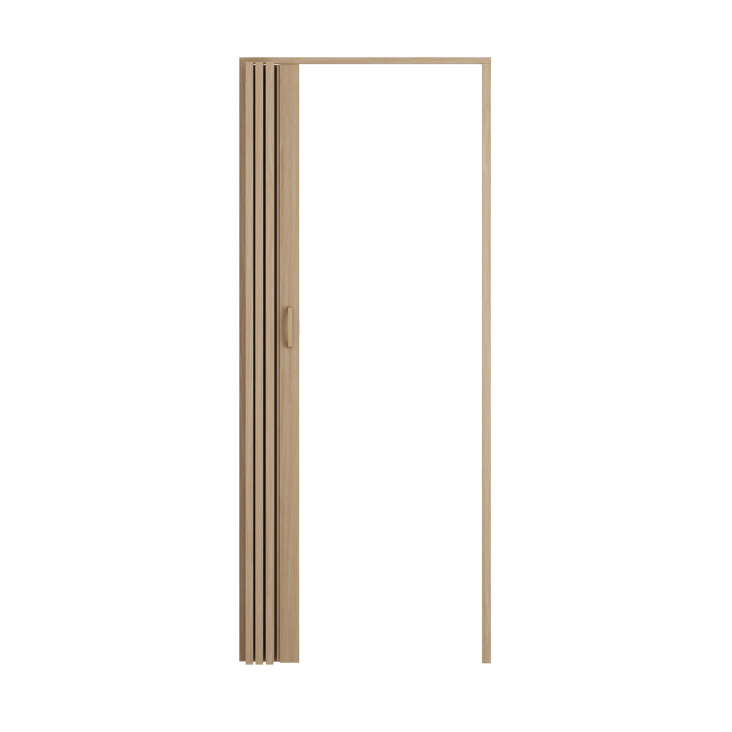 Porta de fole em PVC Artens 85x205 cm - 2