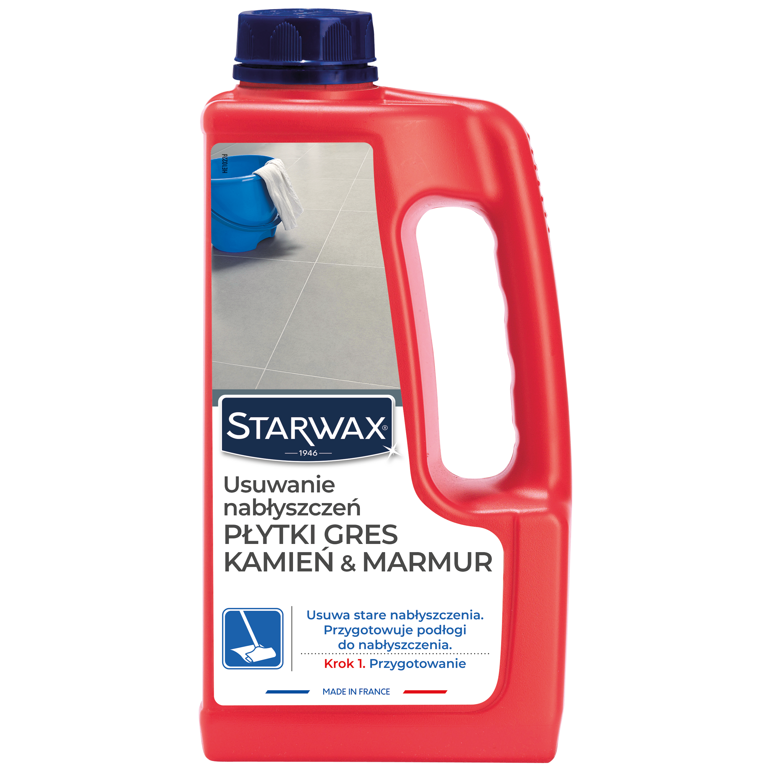 Zmywacz bez spłukiwania PŁYTKI &amp; GRES 1 l STARWAX