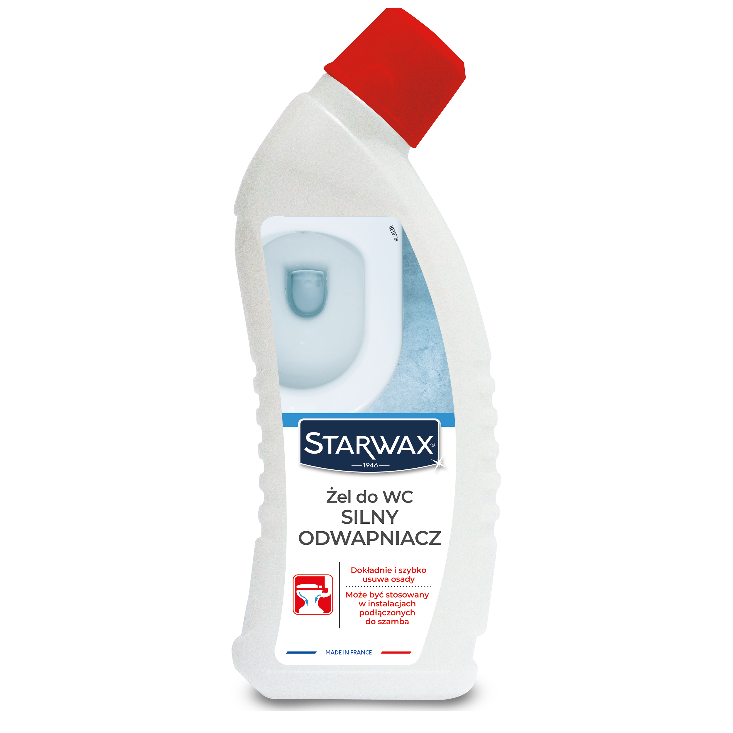 Silny odwapniacz w żelu WC 750 ml STARWAX - 2