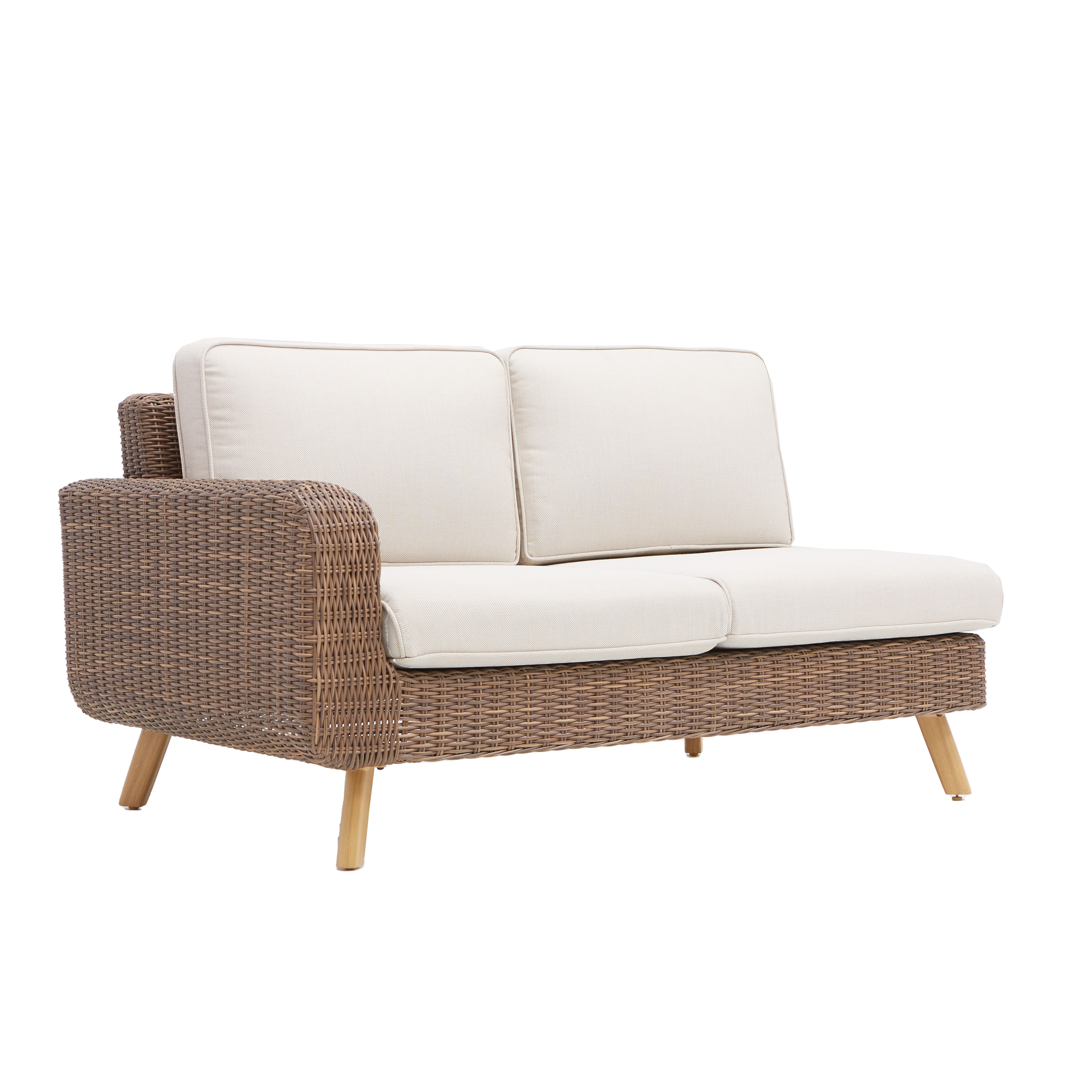 Sofá jardim relax efeito madeira Nerea Naterial - 11