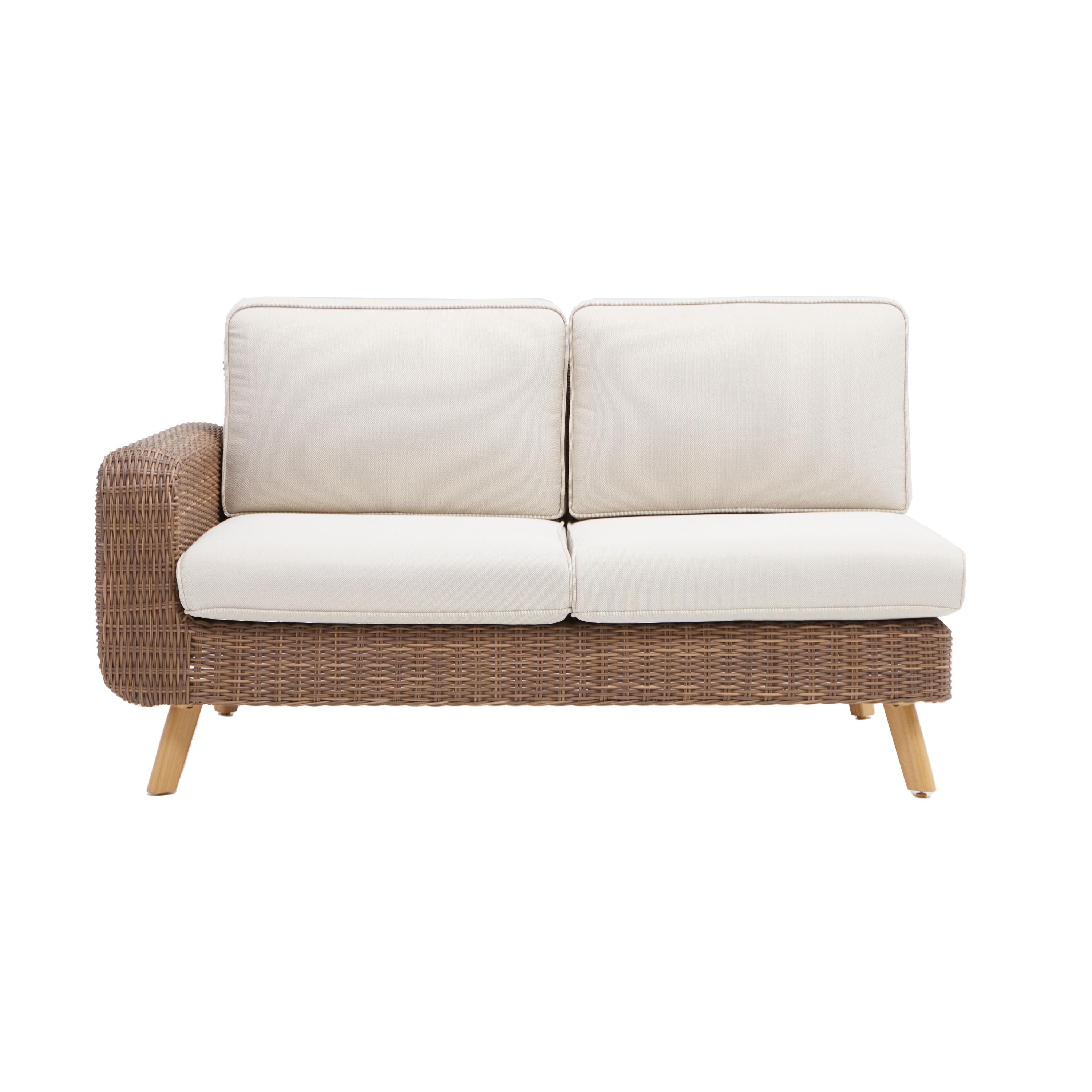 Sofá jardim relax efeito madeira Nerea Naterial - 12