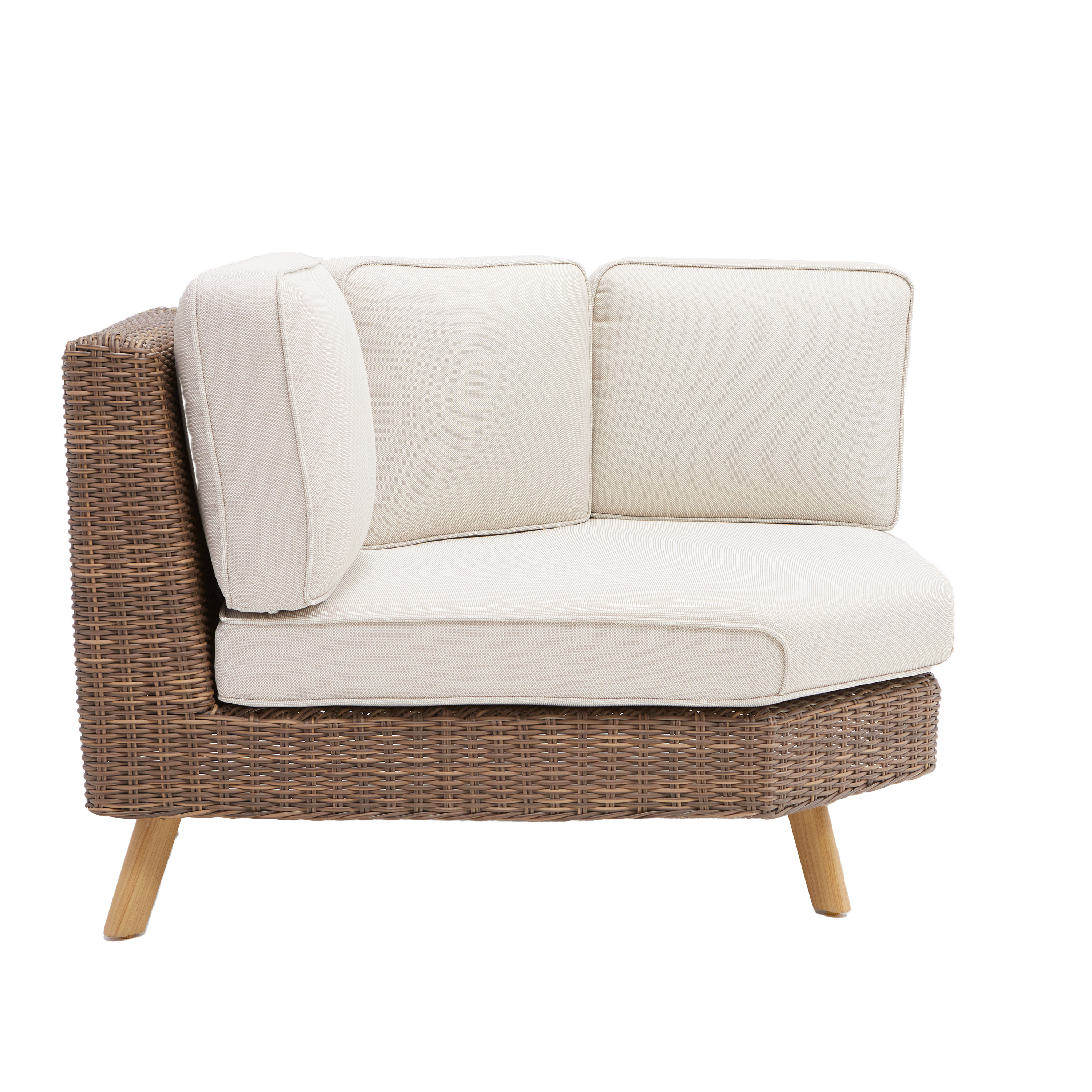 Sofá jardim relax efeito madeira Nerea Naterial - 13