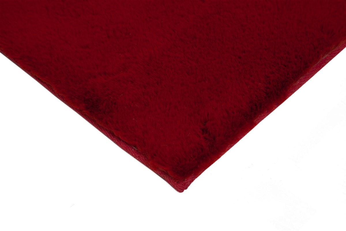 Tappeto Carezza in poliestere, L 230 x L 160 cm, rosso - 8