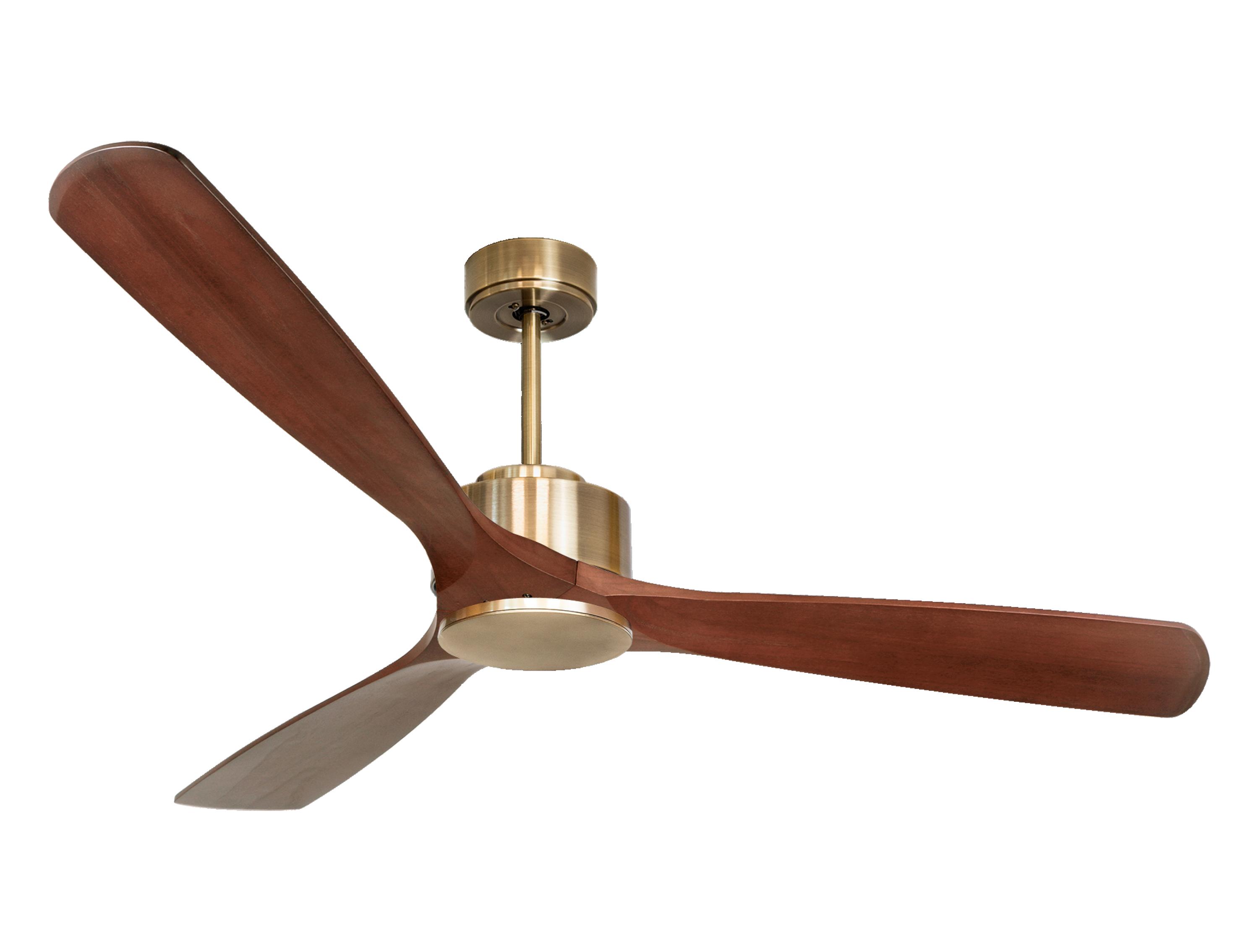 Ventilador de techo sin luz motor dc zafiro d 05 15 klassfan marrón 166 cm
