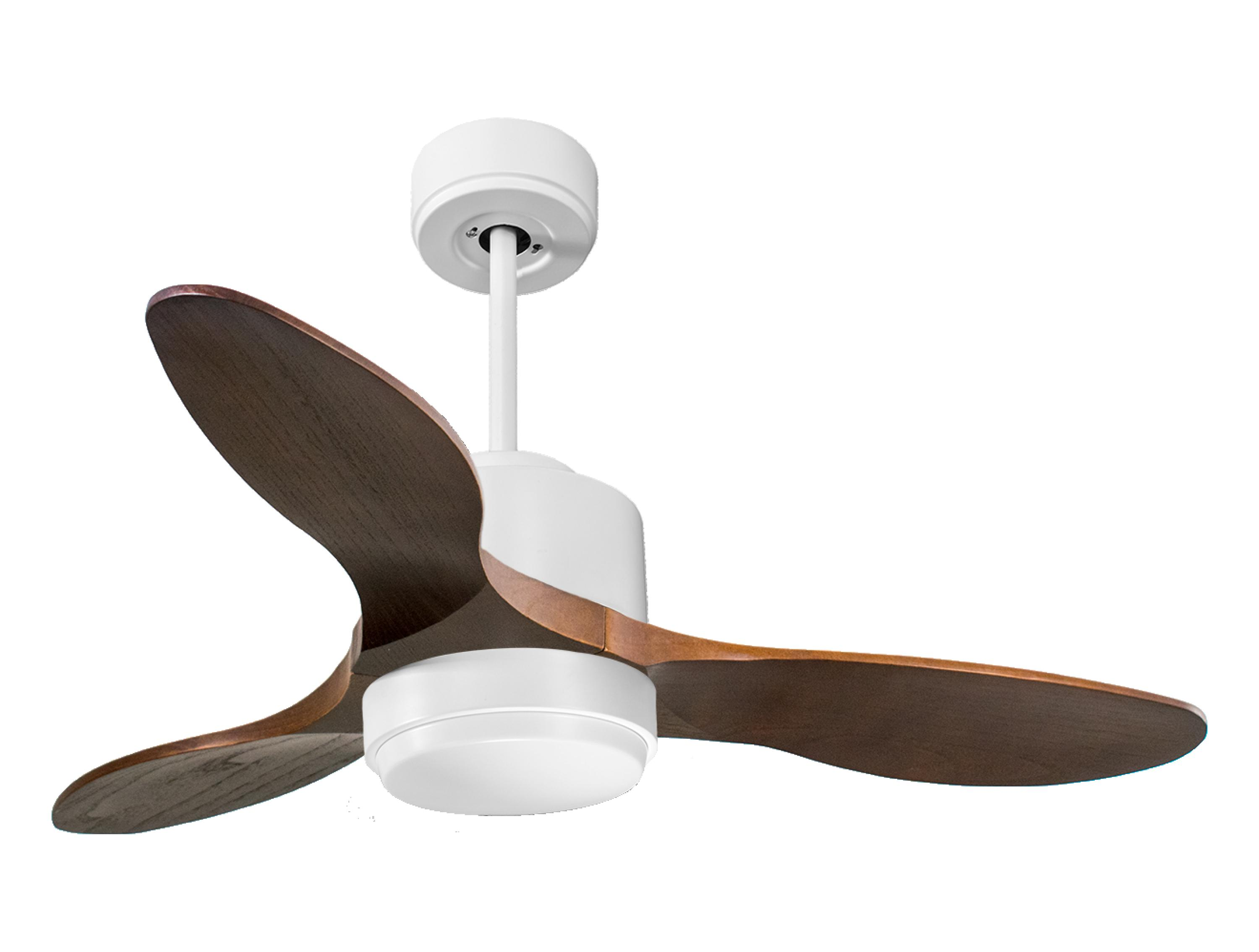 Ventilador de techo con luz motor dc lima d106 04 12 12 klassfan blanco 106 cm