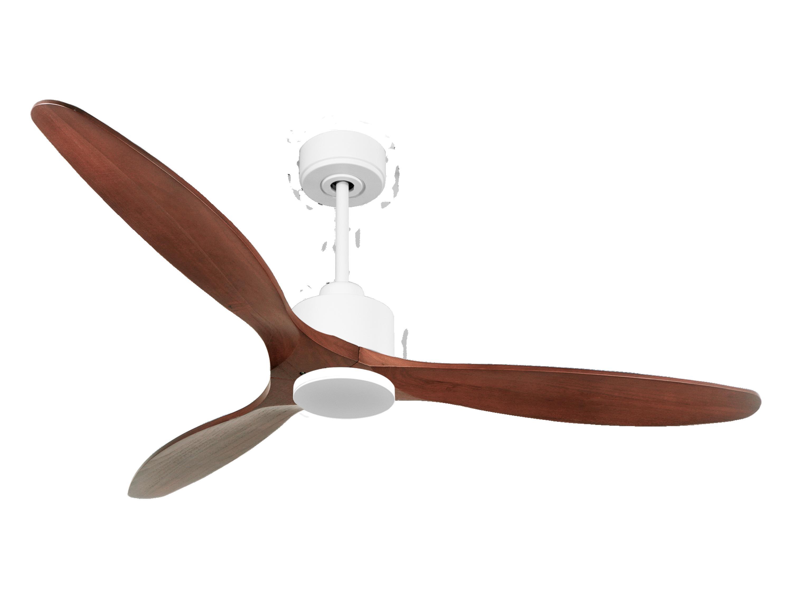 Ventilador de techo sin luz motor dc lima d166 05 22 klassfan blanco 166 cm