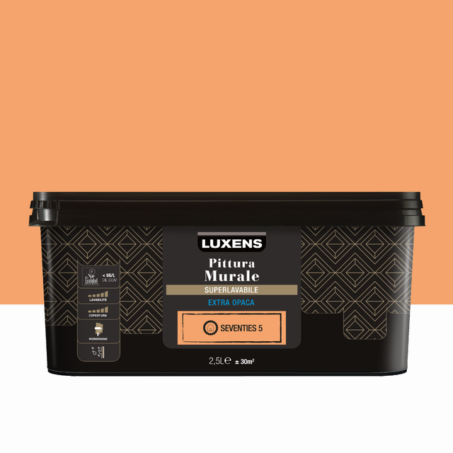 Pittura Per Tetti ARCAROOF PAINT - 1222 | Marrone Arancio RAL 8023 | Resistente Ai UV E Intemperie | Asciugatura Rapida - Foto 3