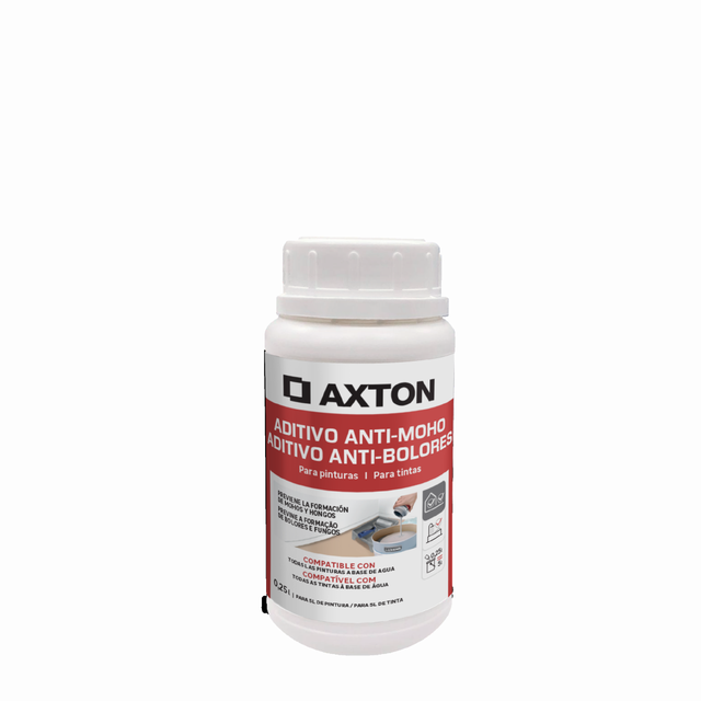 Aditivo anti-mofo 0,25 L para tintas à base de água Axton