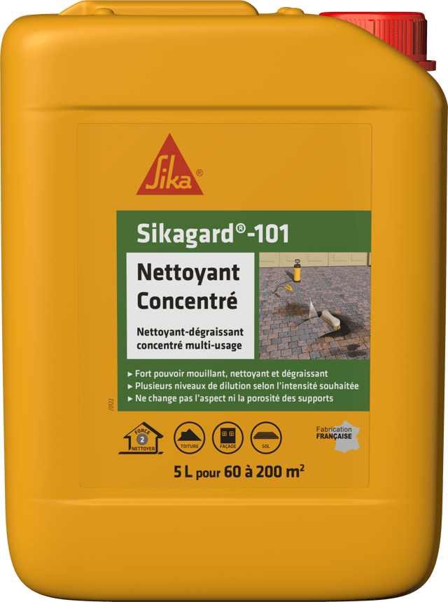 Nettoyant  désincrustant SIKAGARD toiture/facade/sol 5l