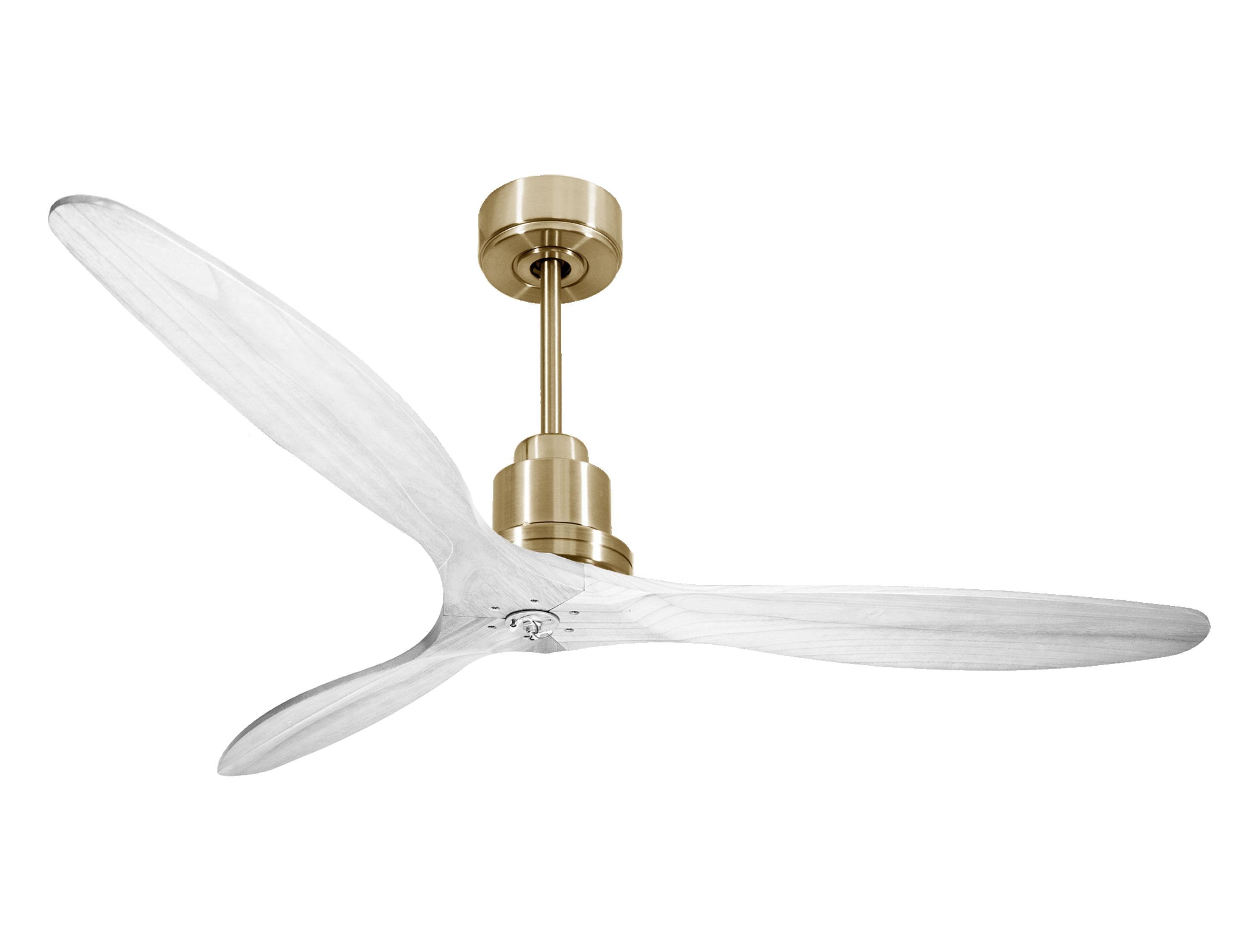 Ventilador de techo con luz motor dc lima 37 klassfan blanco 166 cm
