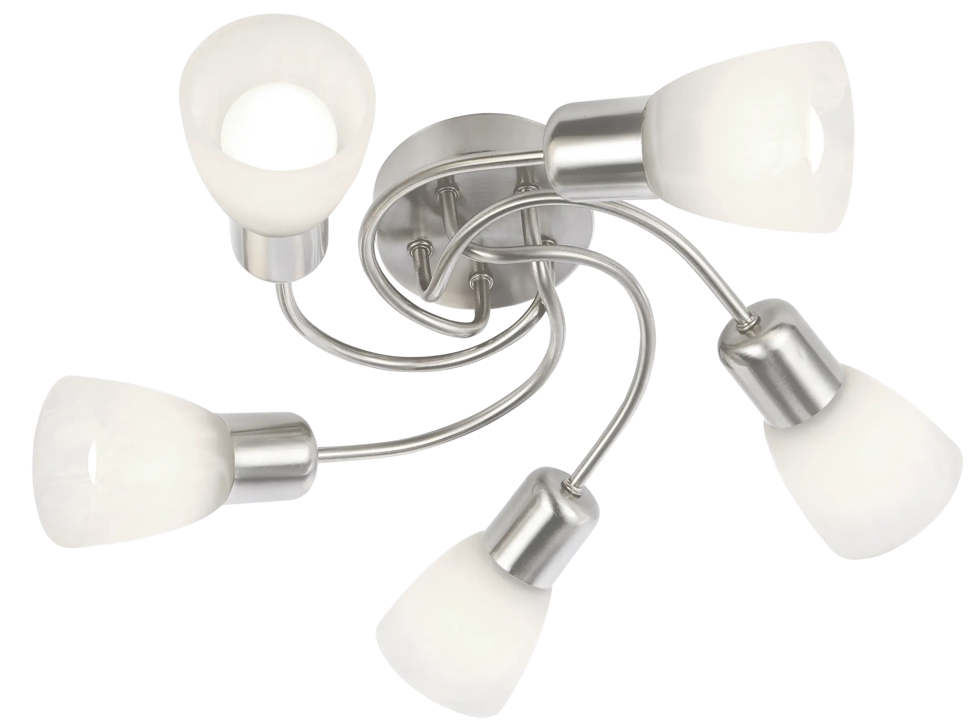 Lampa sufitowa Gordon satyna 5 x E14 Reality - 2