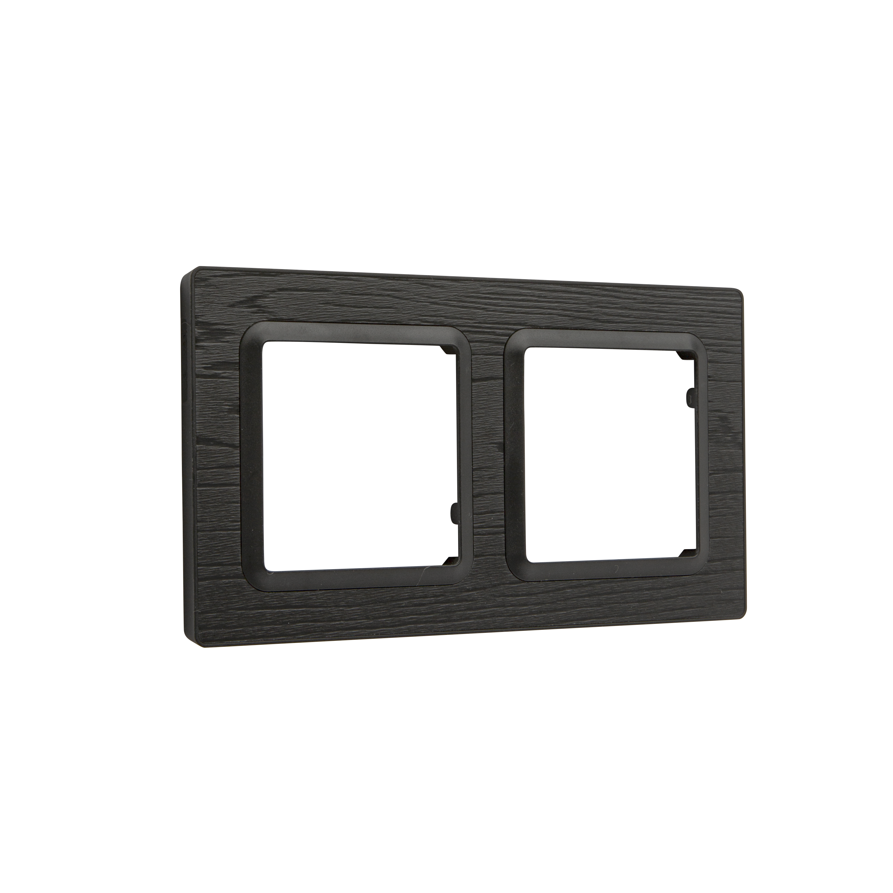 Enchufe e Interruptor completo LEXMAN Luxia madera Negro - 6