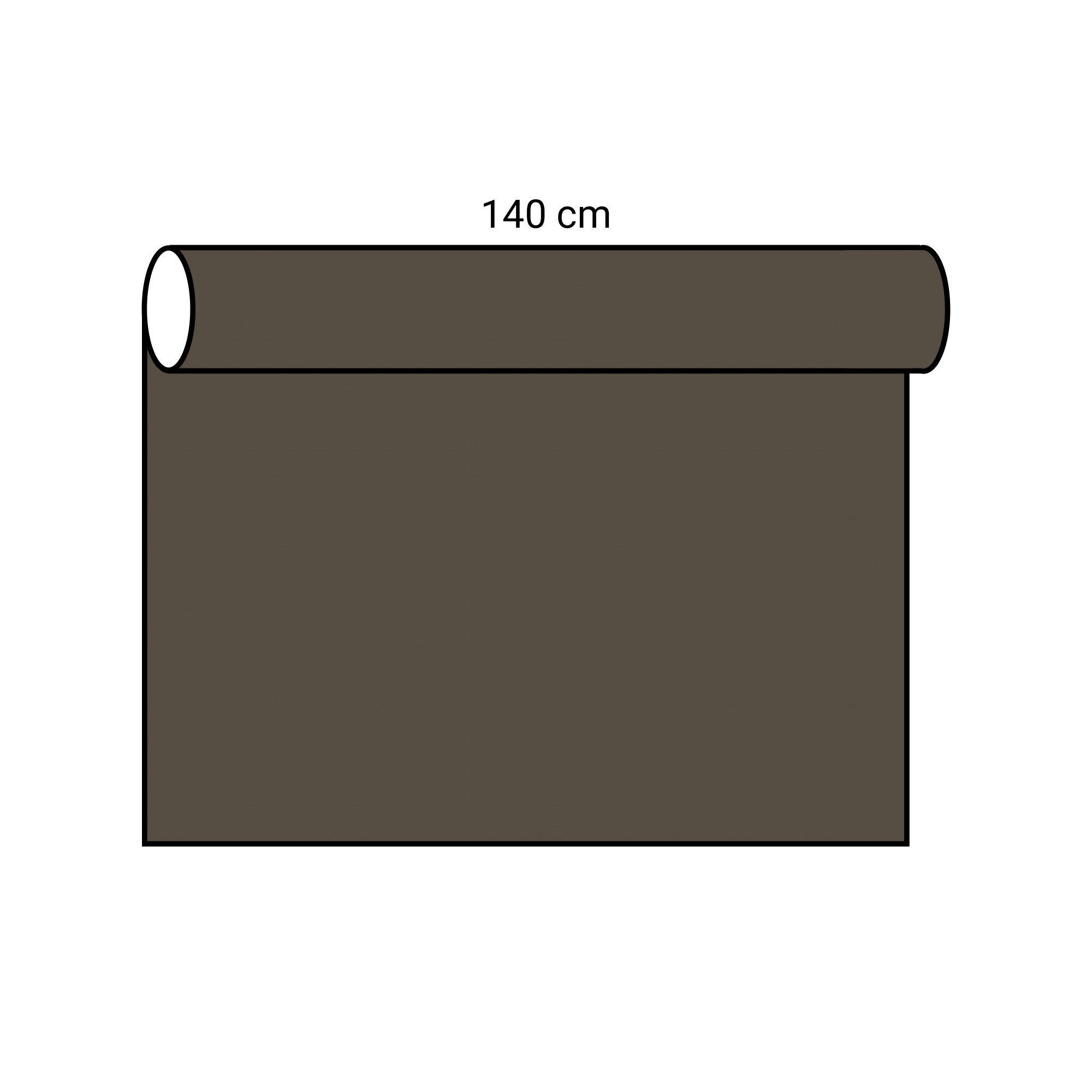 Tela al corte tapicería lino country marron ancho 140 cm