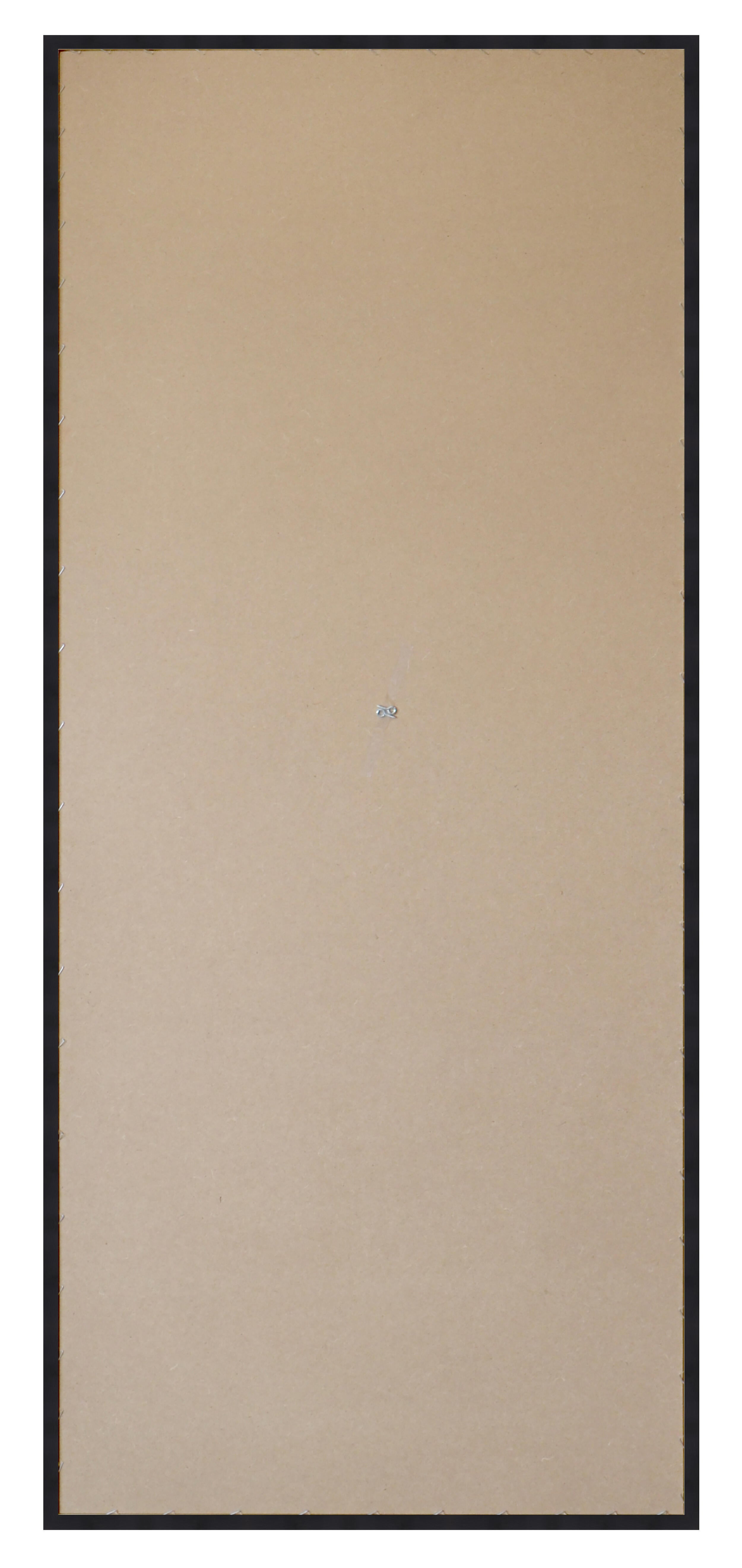 Espejo enmarcado de pared o suelo rectangular Nordic madera negro mate  de 74 x 174 cm - 6