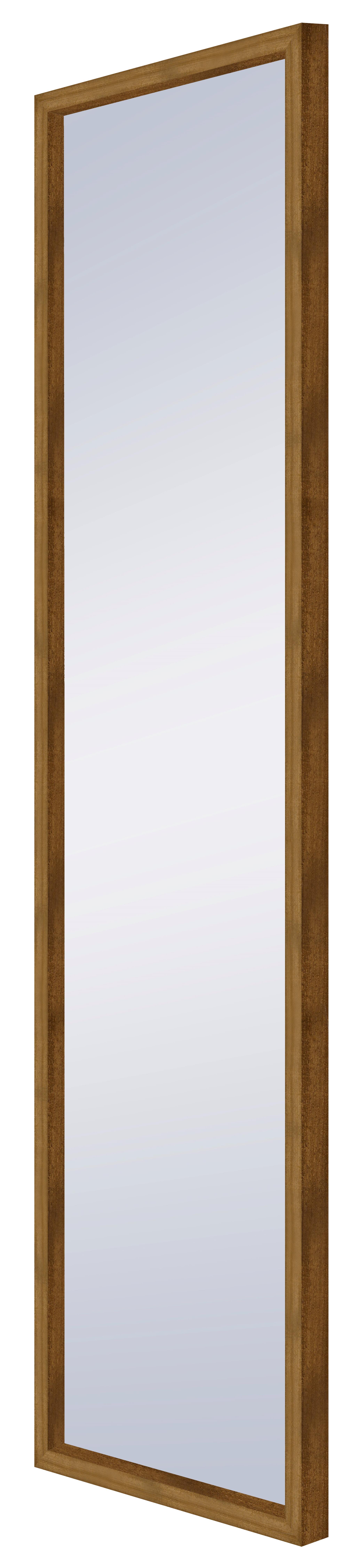 Gad Gonzalez Arte Y Decoración  Espejo Enmarcado De Pared O Suelo Rectangular Nordic Madera Nogal Mate De 44 X 144 Cm Oscuro , Leroy Merlin